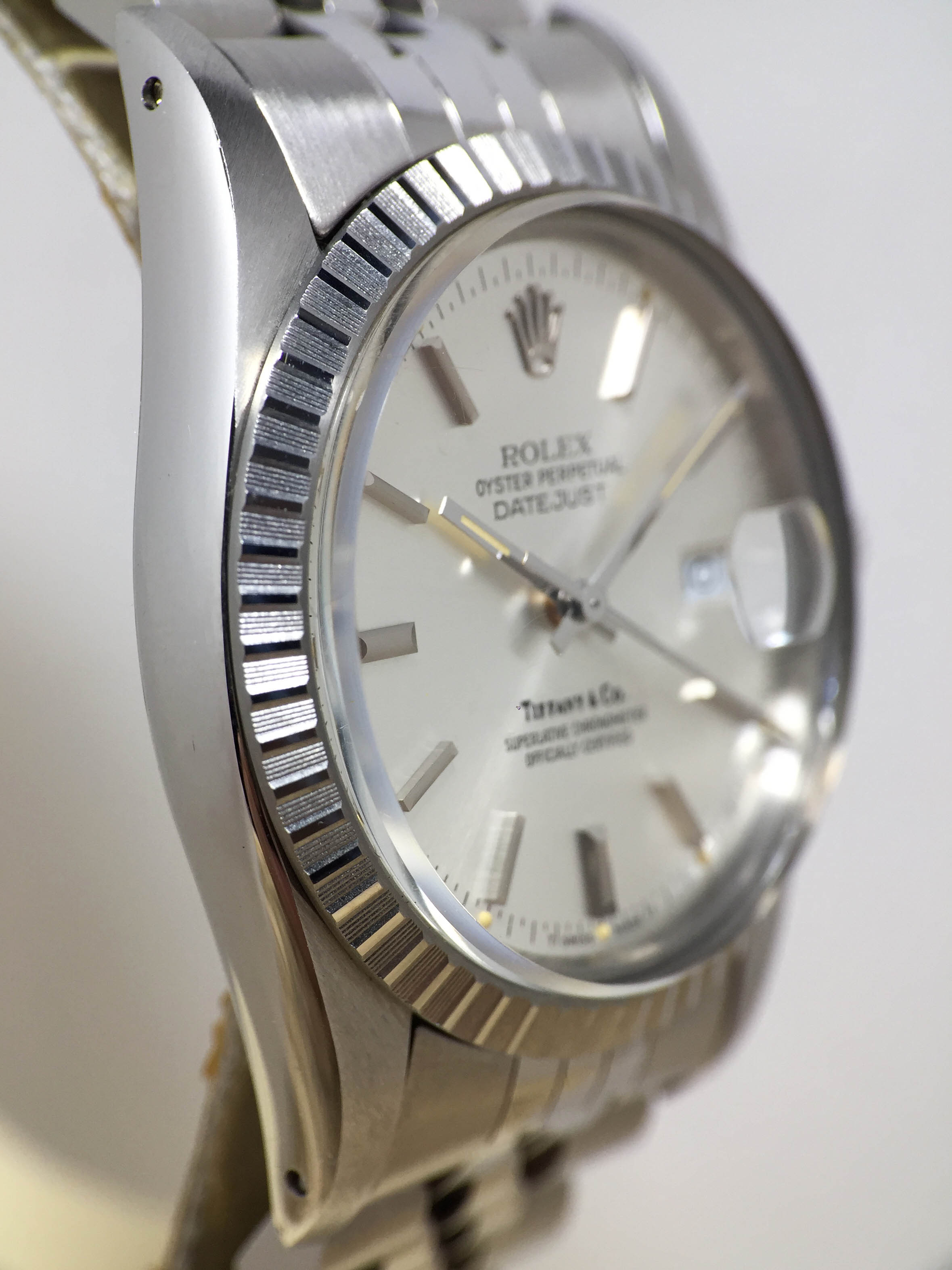 1987 Rolex Datejust NOS Tiffany & Co. Ref. 16030  (Full Set)