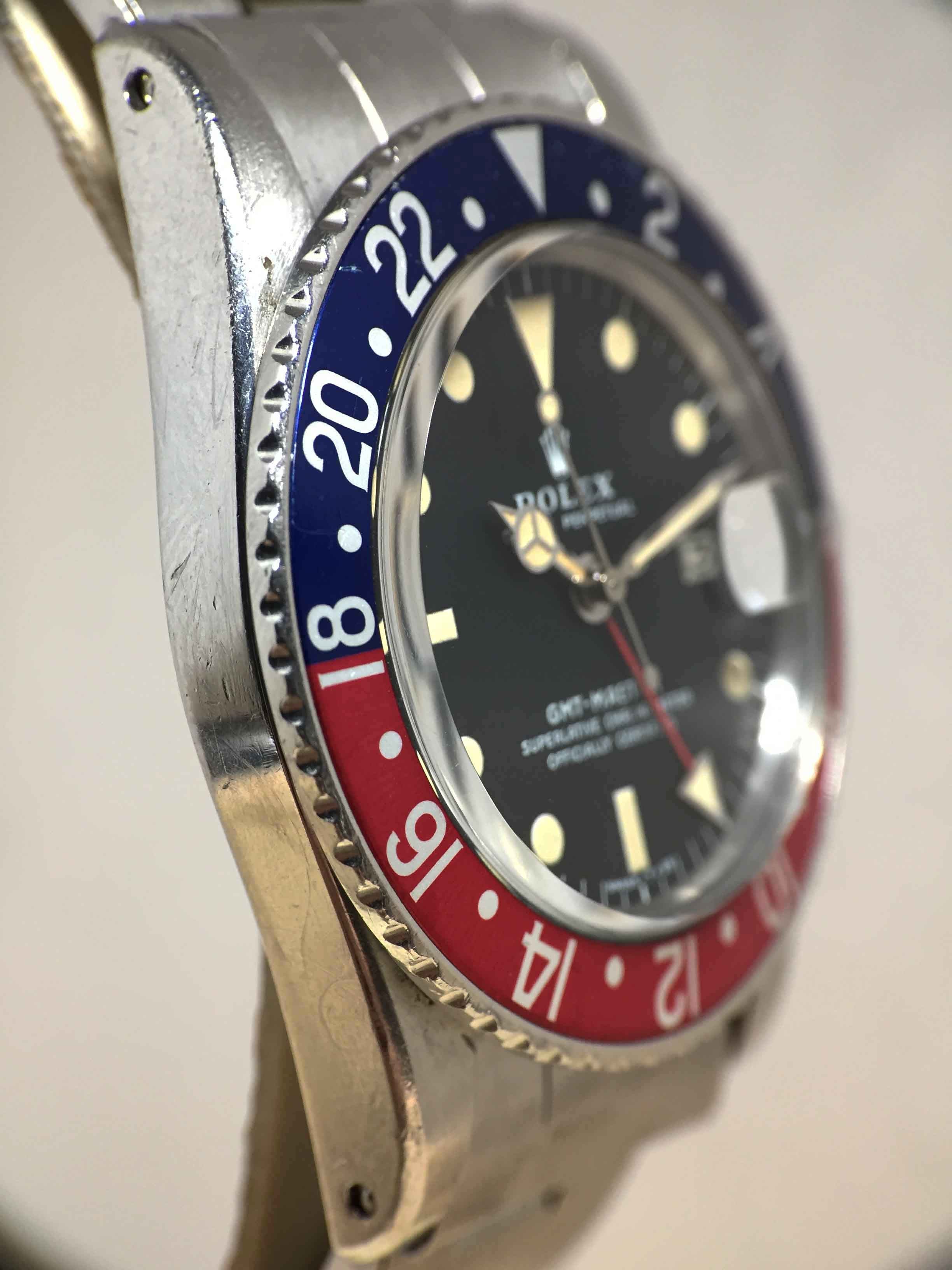 Rolex GMT Master Ref. 1675 Year 1972