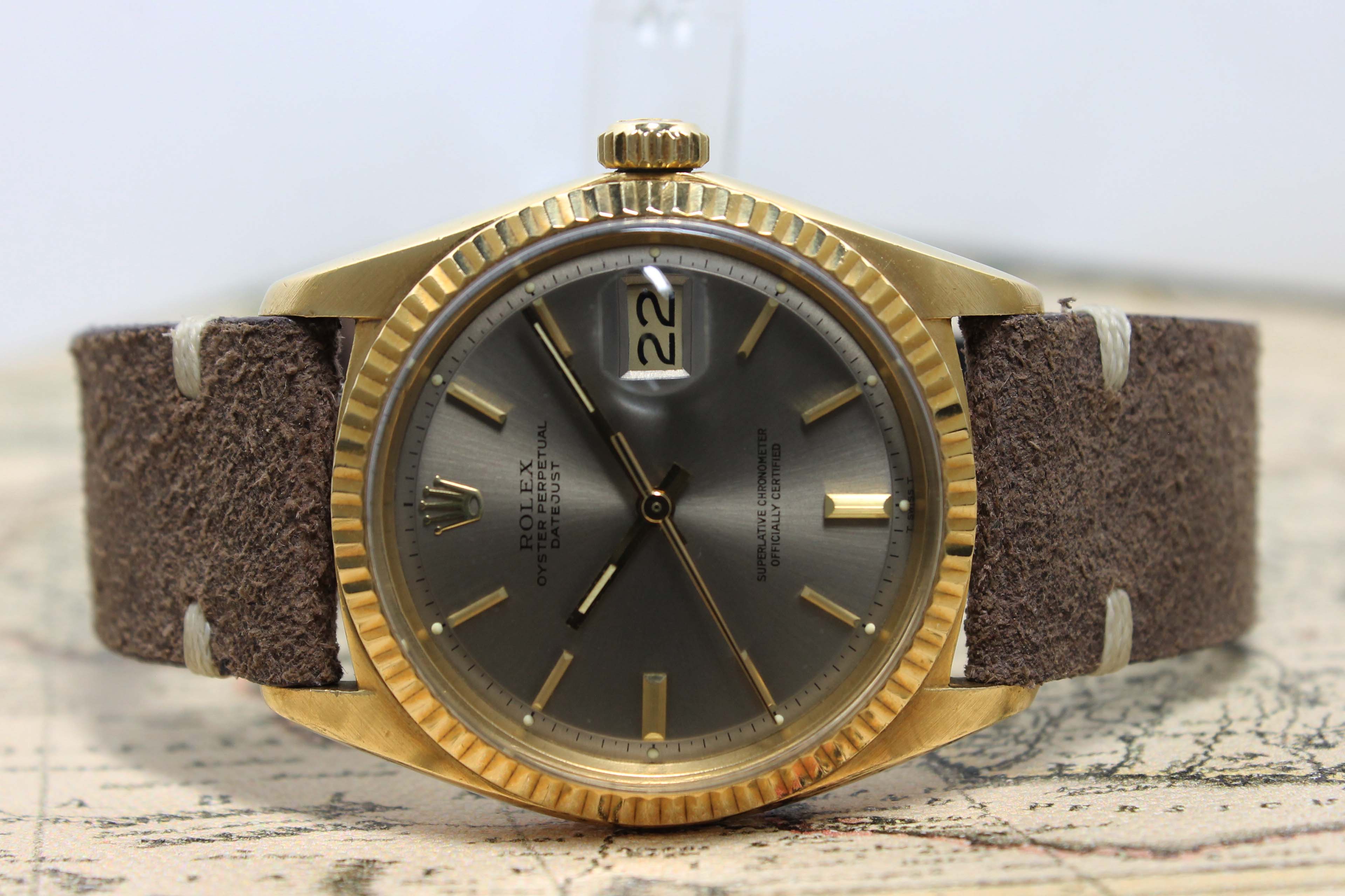 Rolex Datejust 18K Ref. 1601 Year 1967