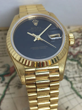 1999 Rolex Lady Datejust Onyx Ref. 79178 (with Papers)
