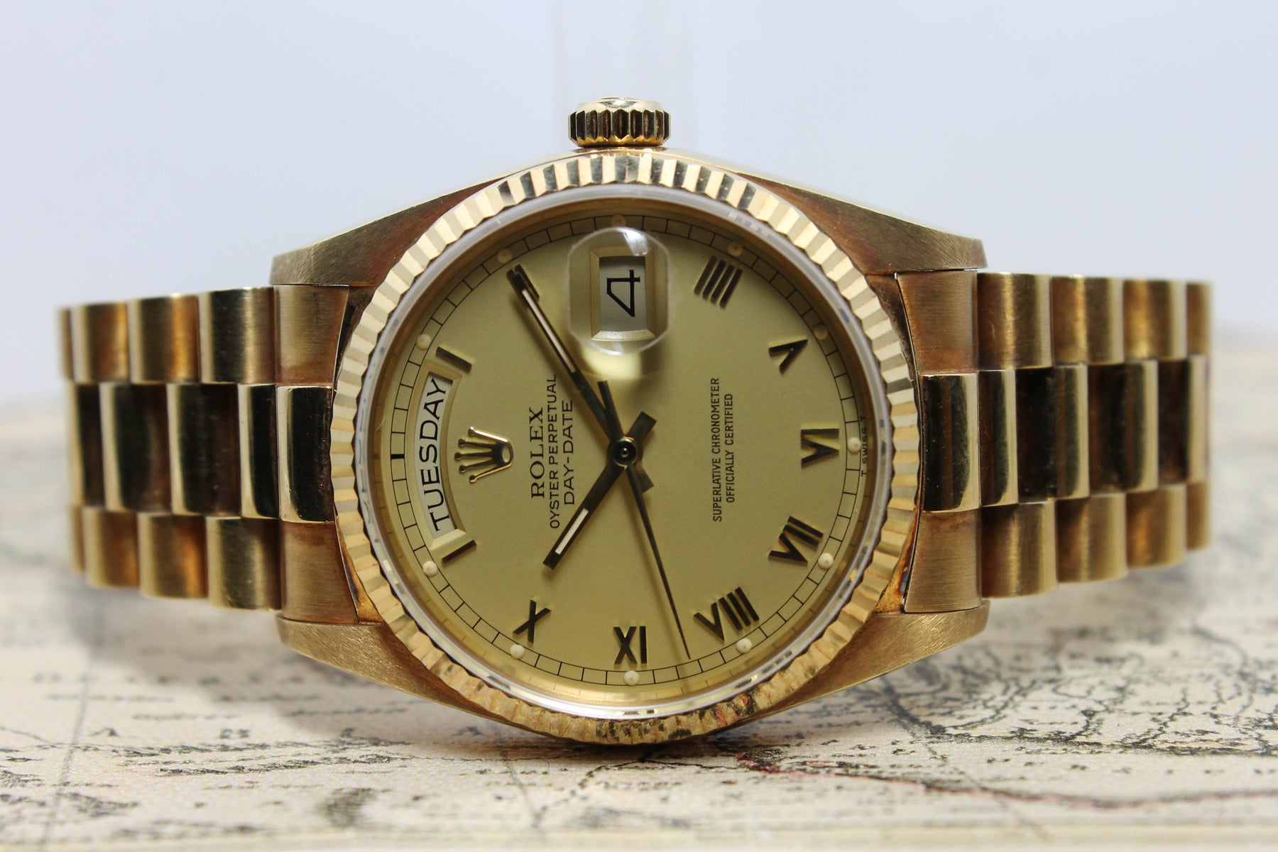 Rolex Day Date Ref. 18038 Year 1986 (Full Set)