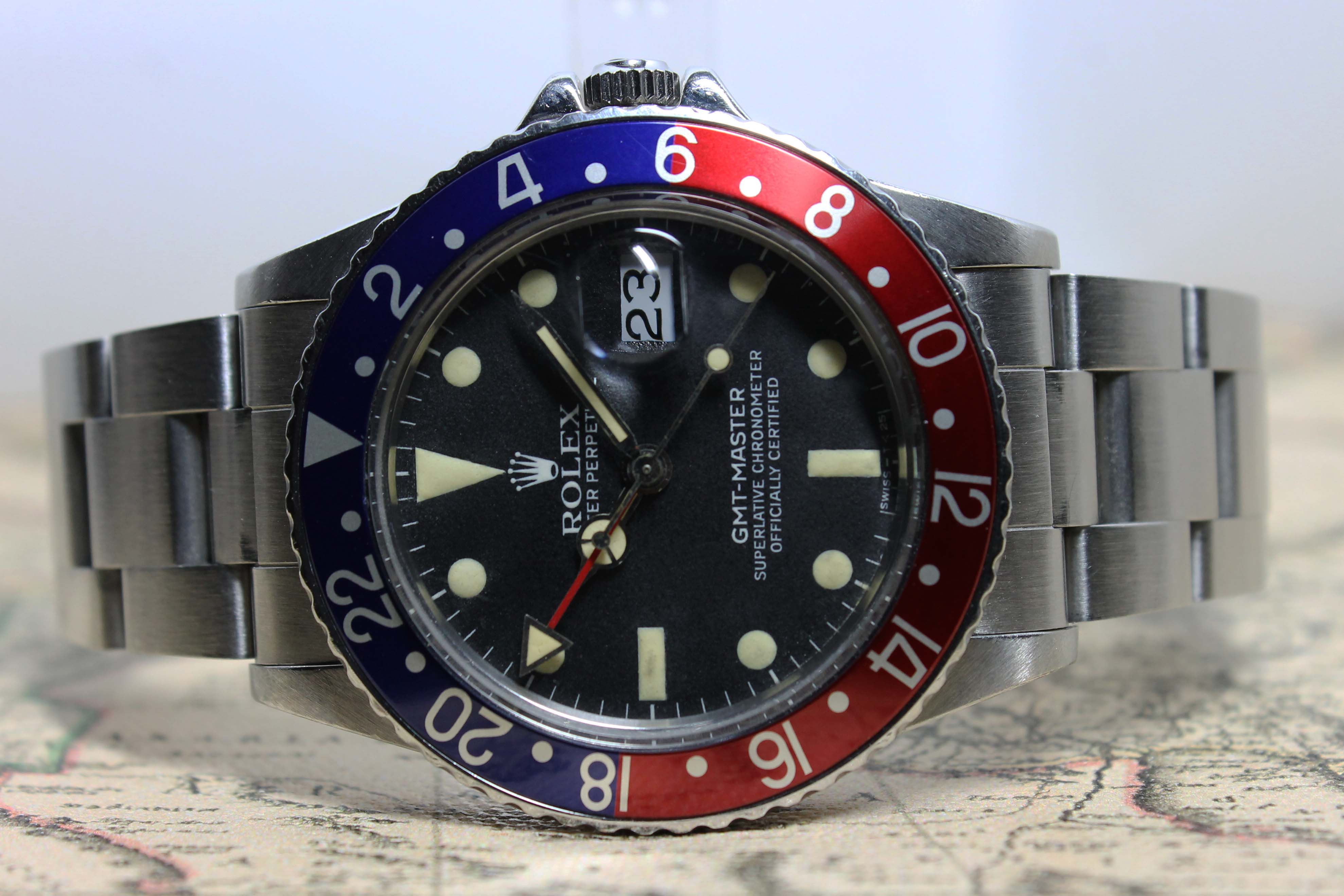 Rolex GMT Master Ref. 16750 Year 1983 (Full Set)