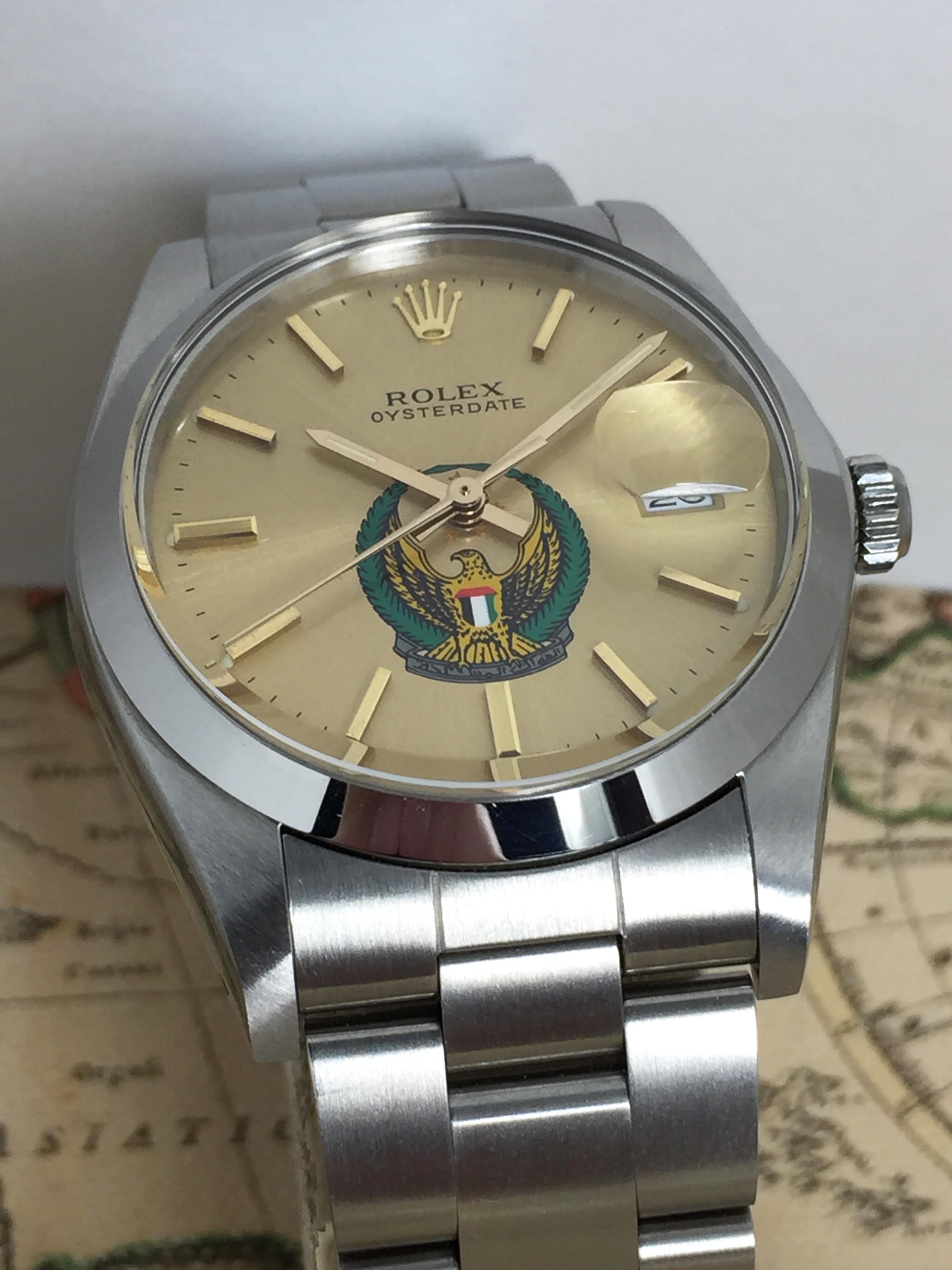 1986 Rolex Oysterdate Precision UAE NOS Ref. 6694 (Full Set)