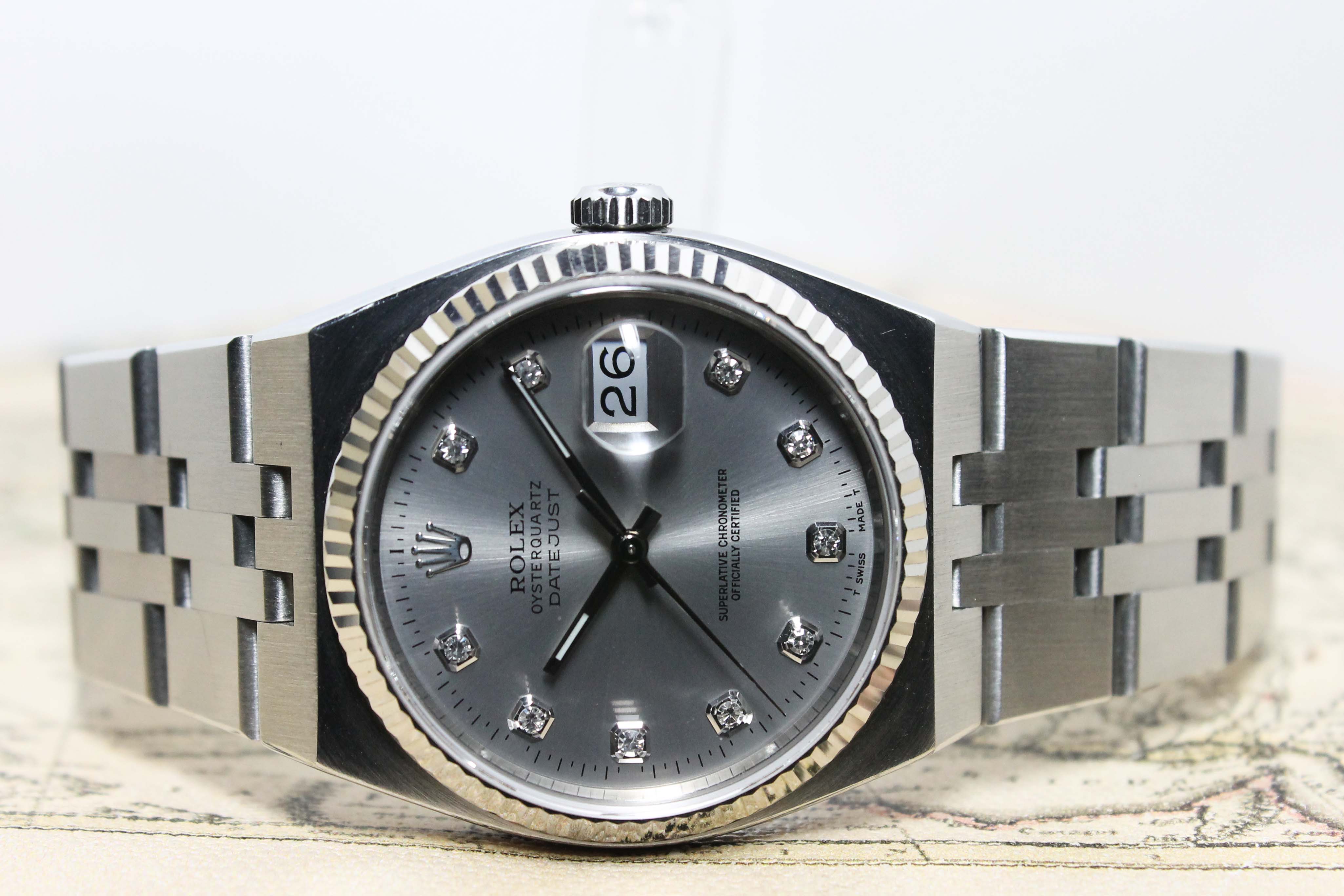 1999 Rolex Oysterquartz Datejust Ref. 17014