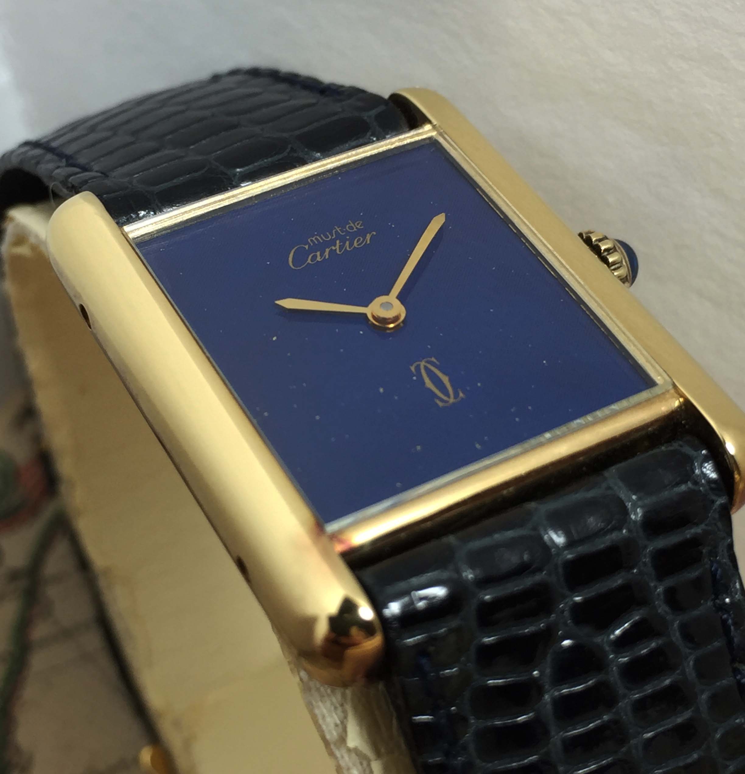 1979 Cartier Tank NOS Ref. 6 100715 (Full Set)