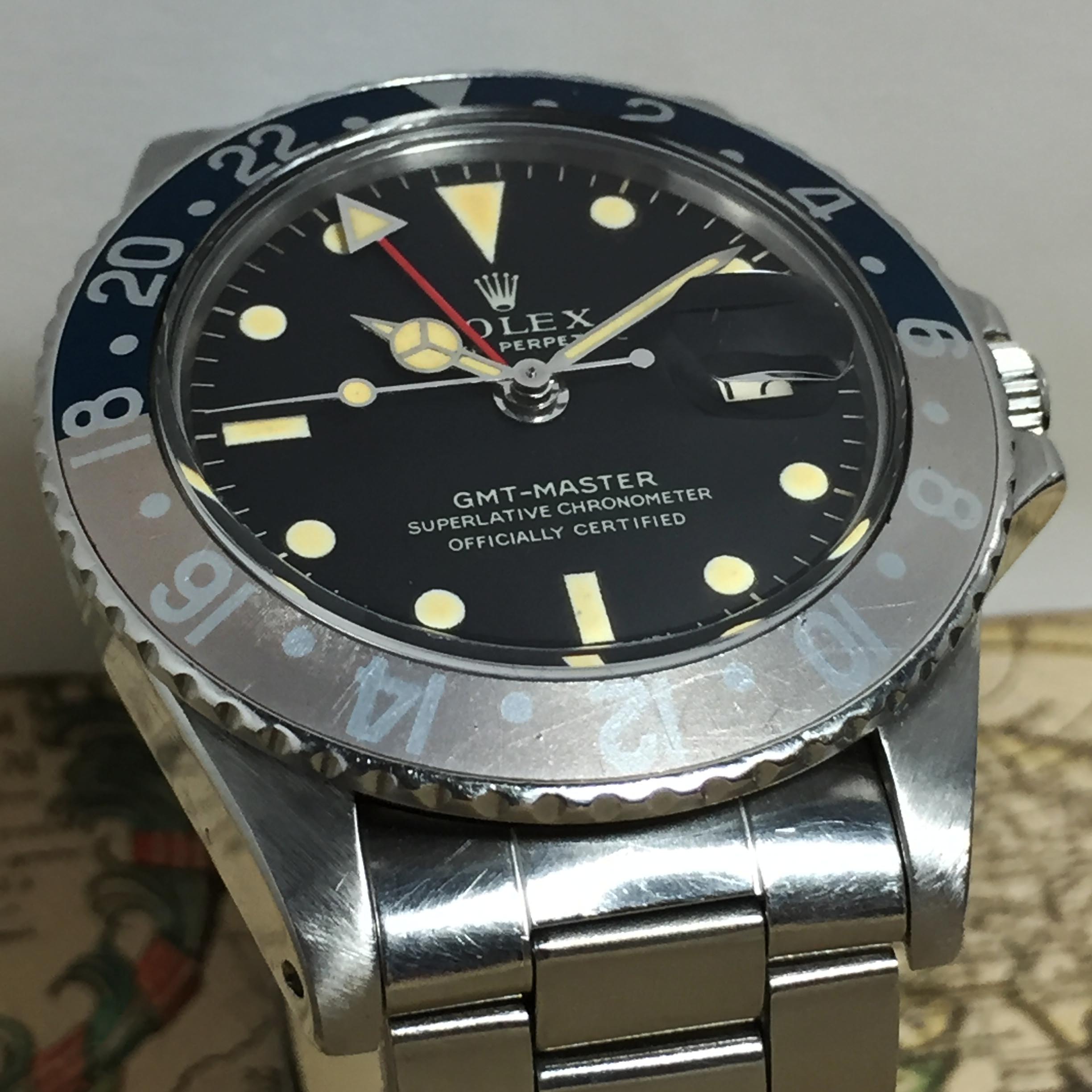 1971 Rolex GMT Master MK1 Ref. 1675 (Full Set)