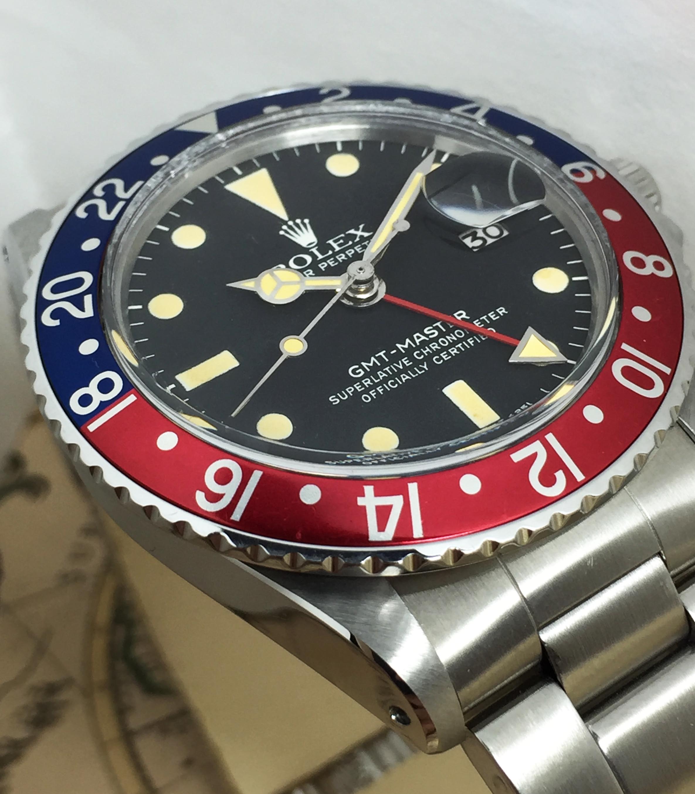 1978 Rolex GMT Master MK4 Ref. 1675 (Full Set)