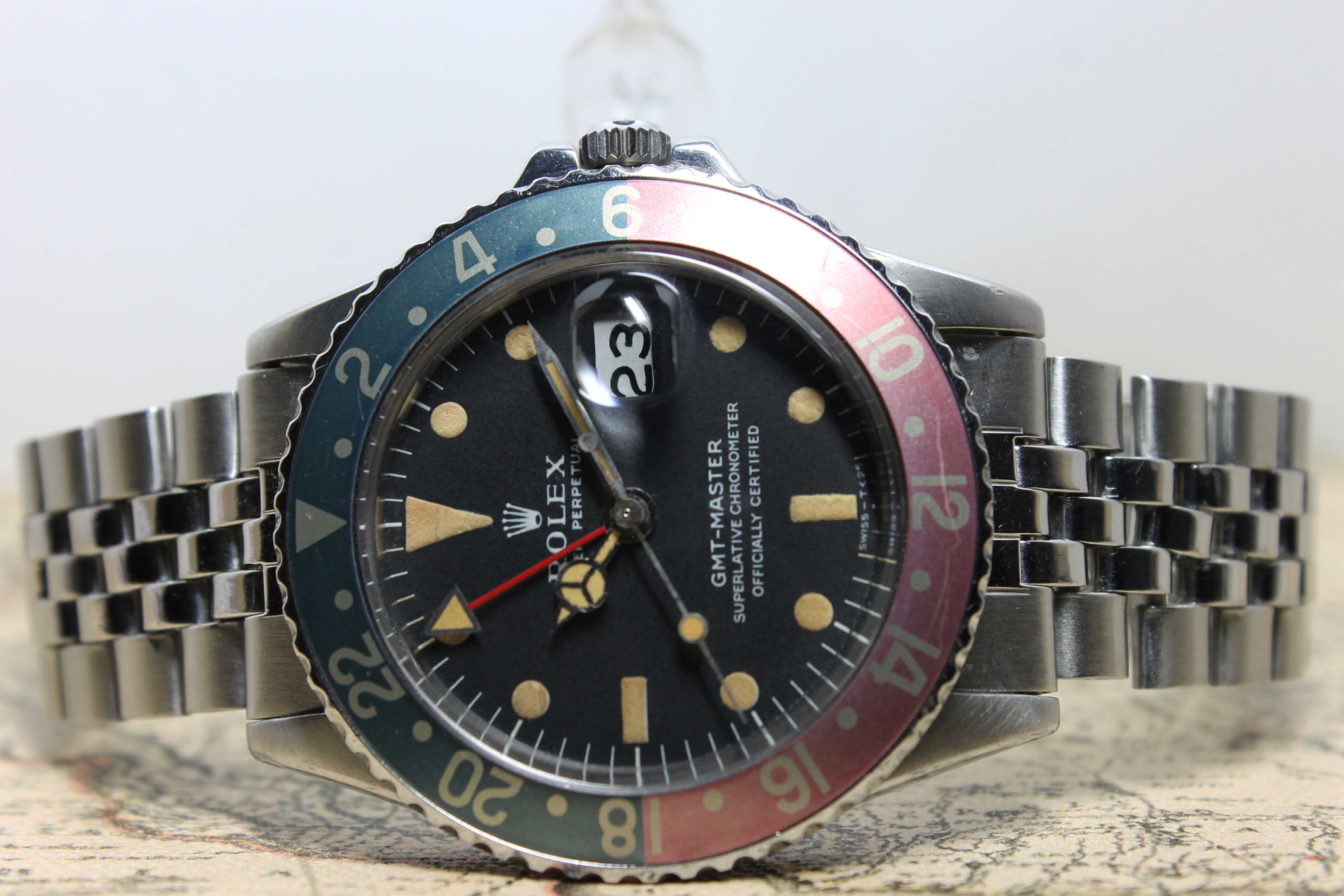 Rolex GMT Master Ref. 1675 Year 1969 (Full Set)