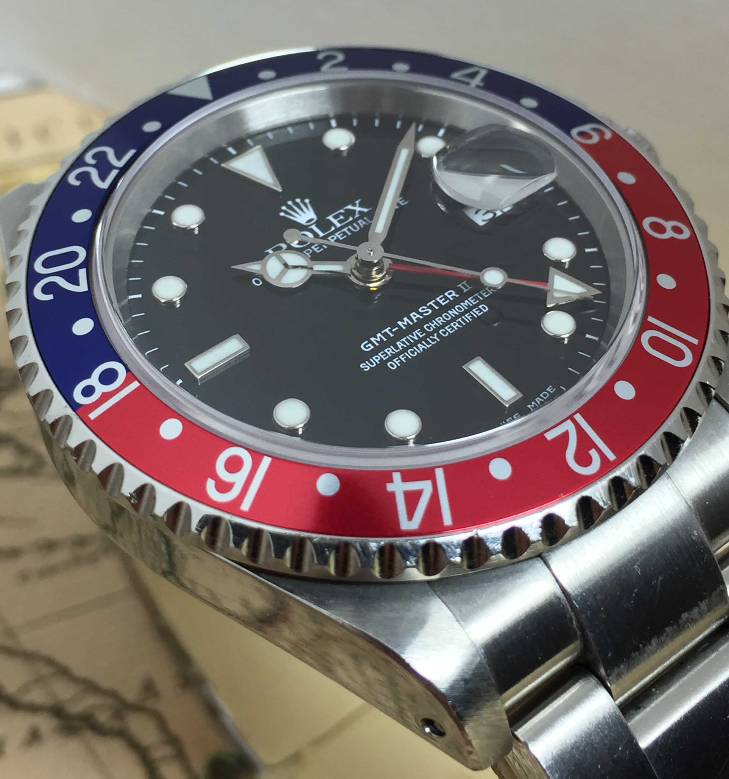 Rolex GMT Master II Pepsi Ref. 16710 Year 1999 (Full Set)