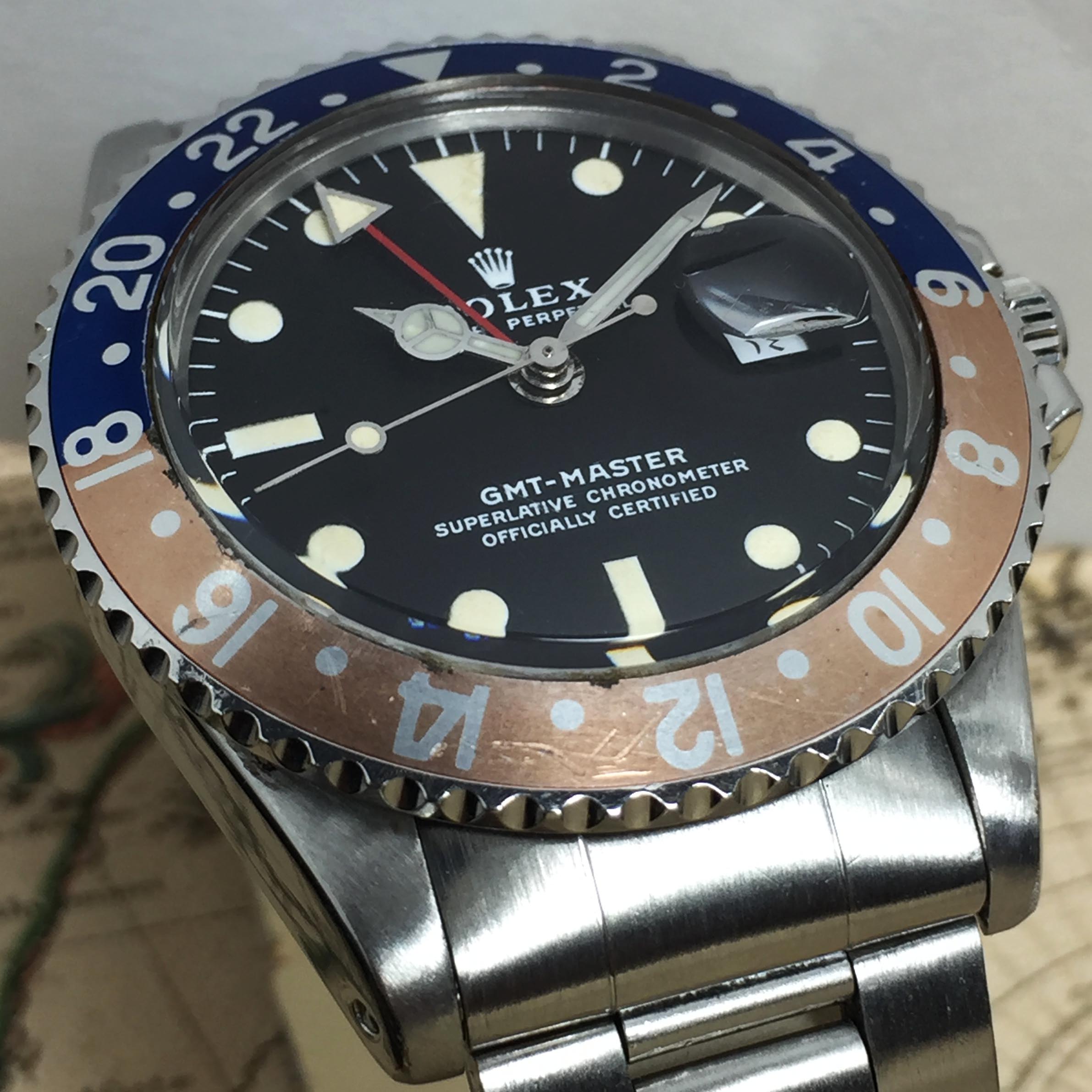 Rolex GMT Master MK2 Arabic Ref. 1675 Year 1973 (with Papers) - Price on Request