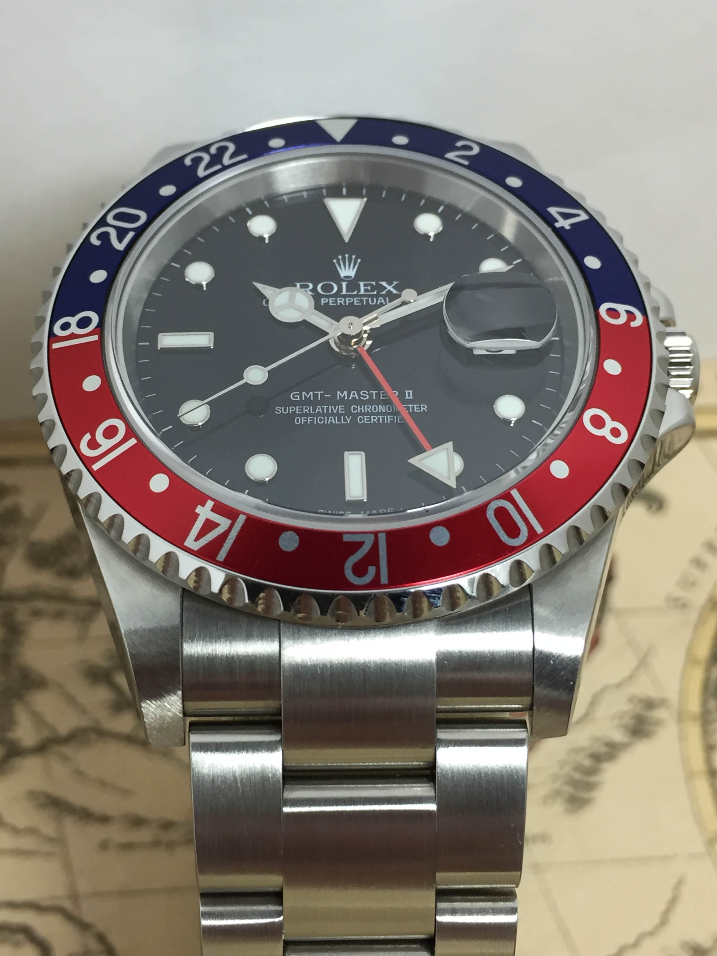 2006 Rolex GMT Master II Pepsi Ref. 16710 (Full Set)