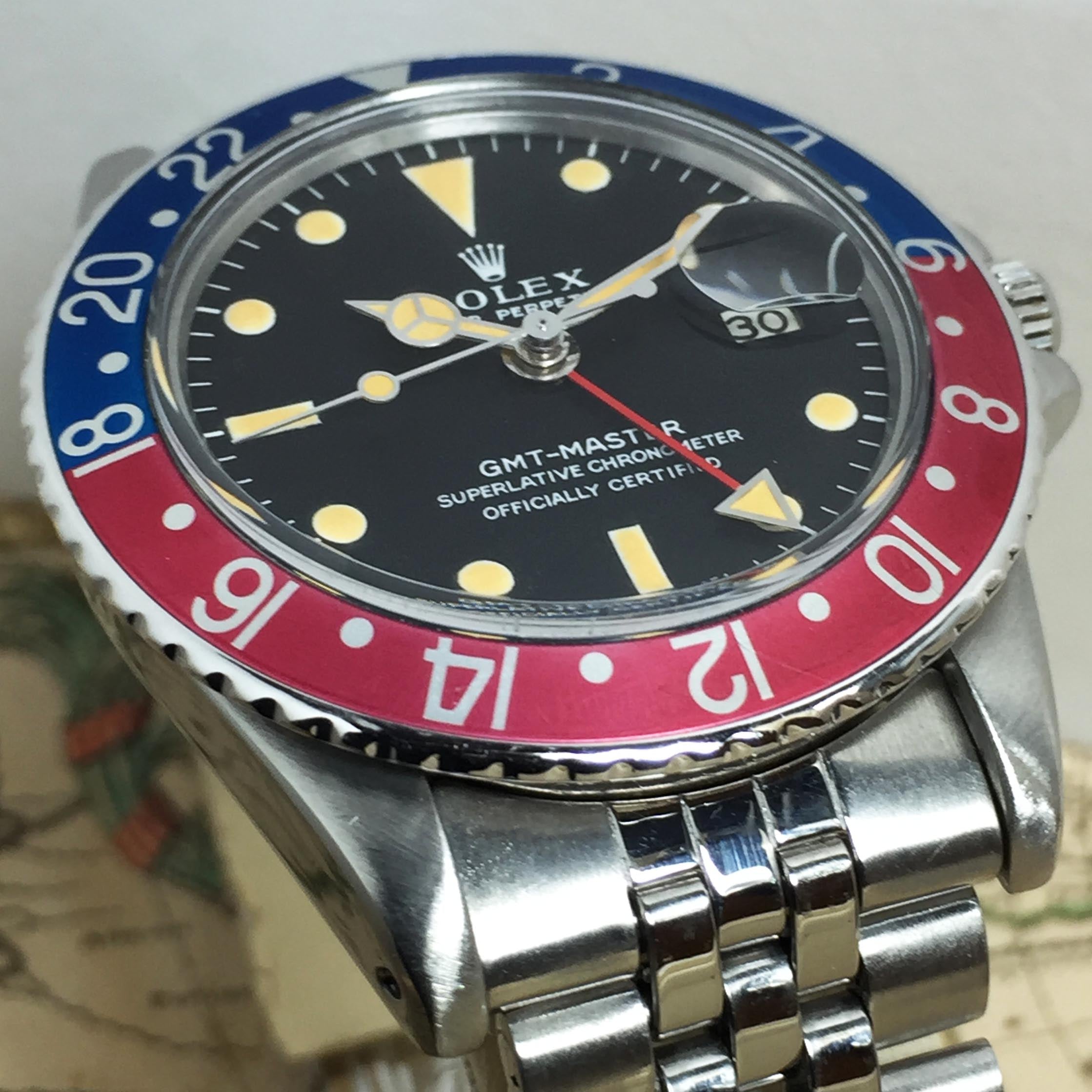 1971 Rolex GMT Master MK1 Ref. 1675 (Full Set)