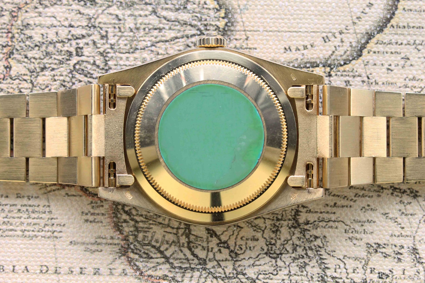 1990 Rolex Day Date Factory Malachite Dial Ref. 18348