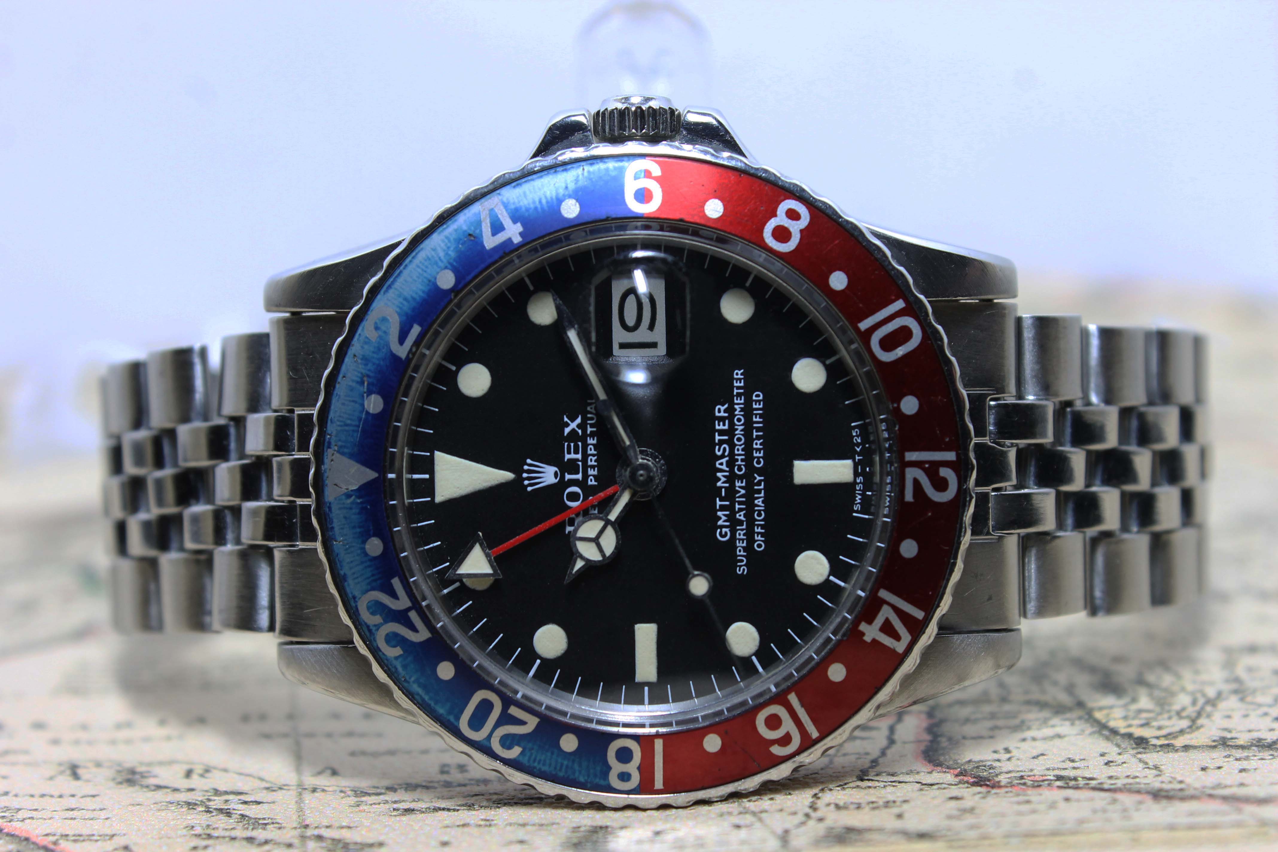 Rolex GMT Master Ref. 1675 Year 1971 (Full Set)