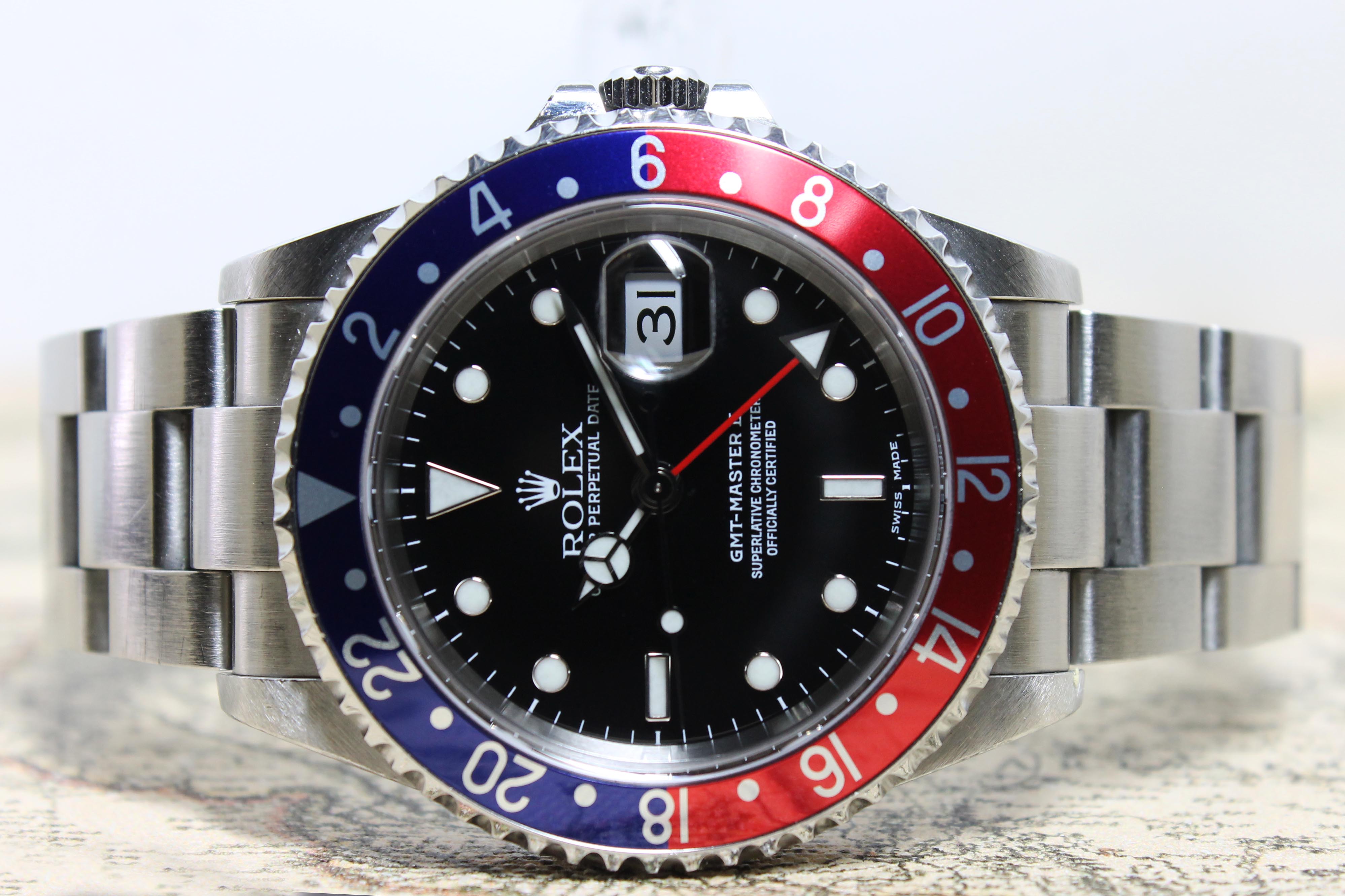 Rolex GMT Master II Pepsi Ref. 16710 Year 1999 (Full Set)