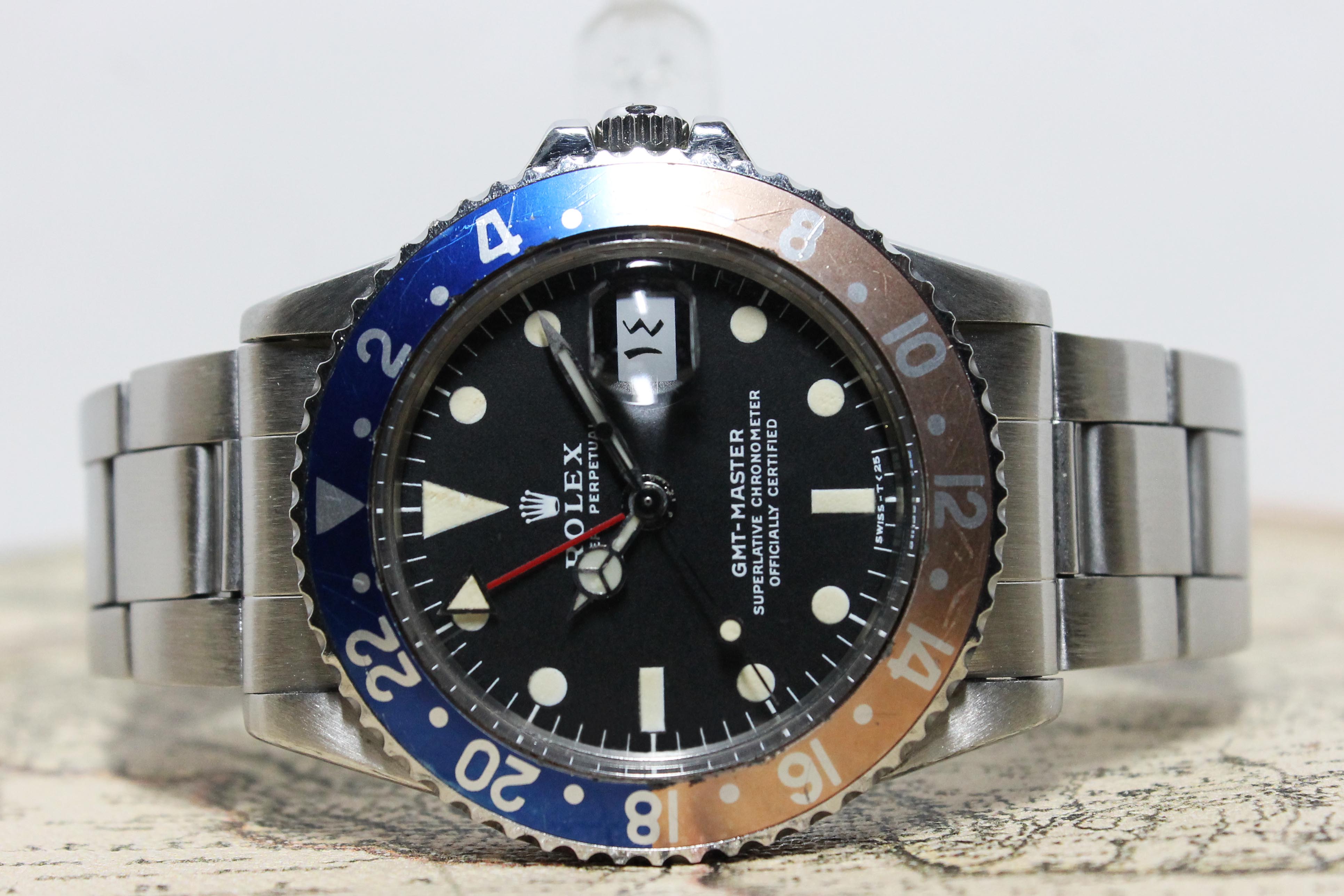 Rolex GMT Master MK2 Arabic Ref. 1675 Year 1973 (with Papers) - Price on Request