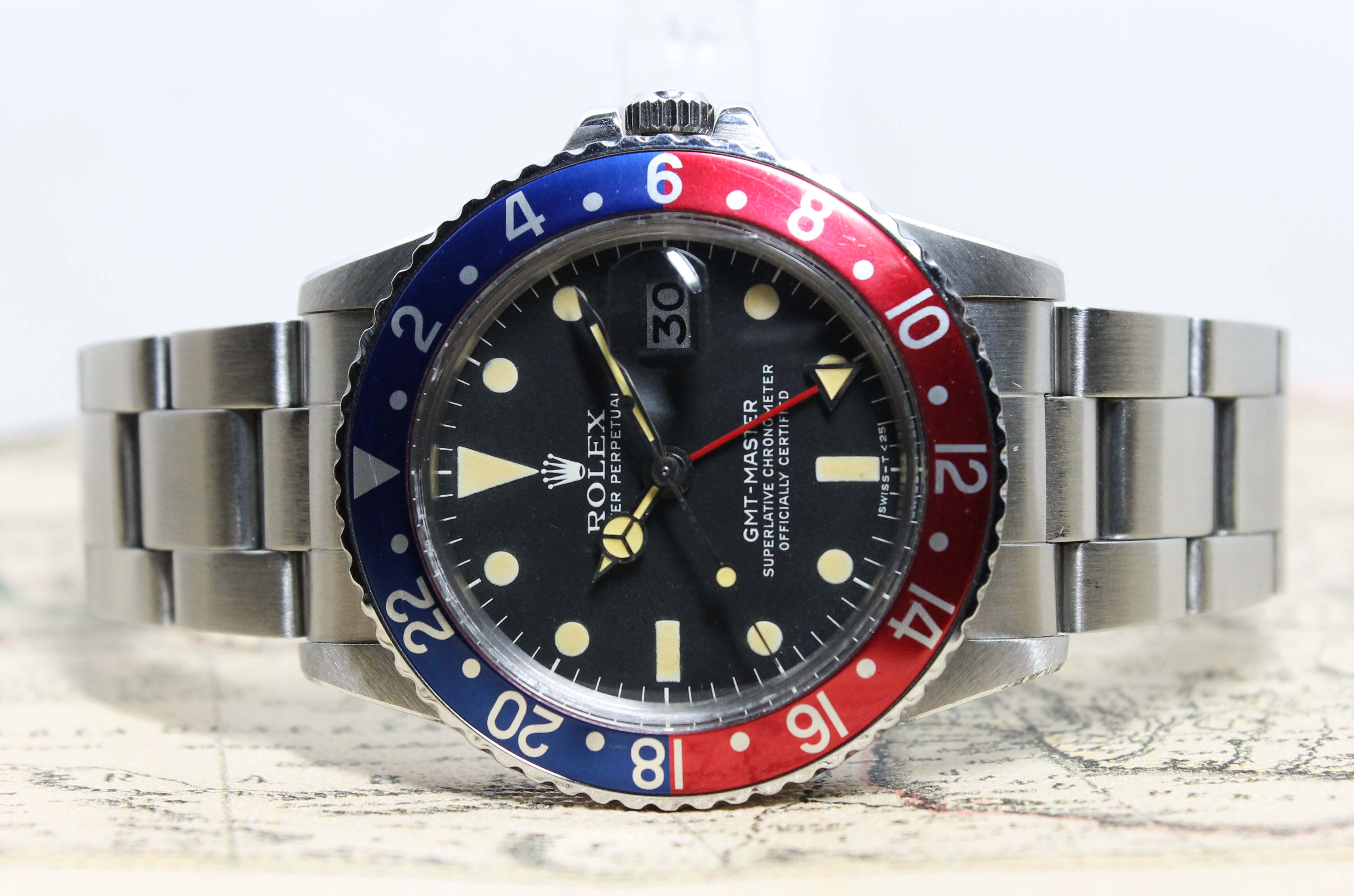 1978 Rolex GMT Master MK4 Ref. 1675 (Full Set)