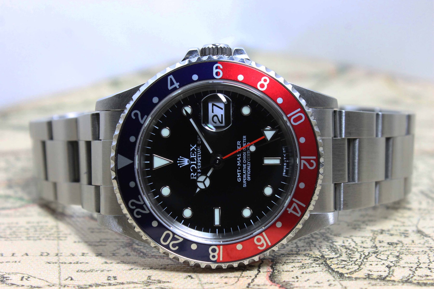 Rolex GMT Master Ref. 16700 Year 1997 (with RSC Card)