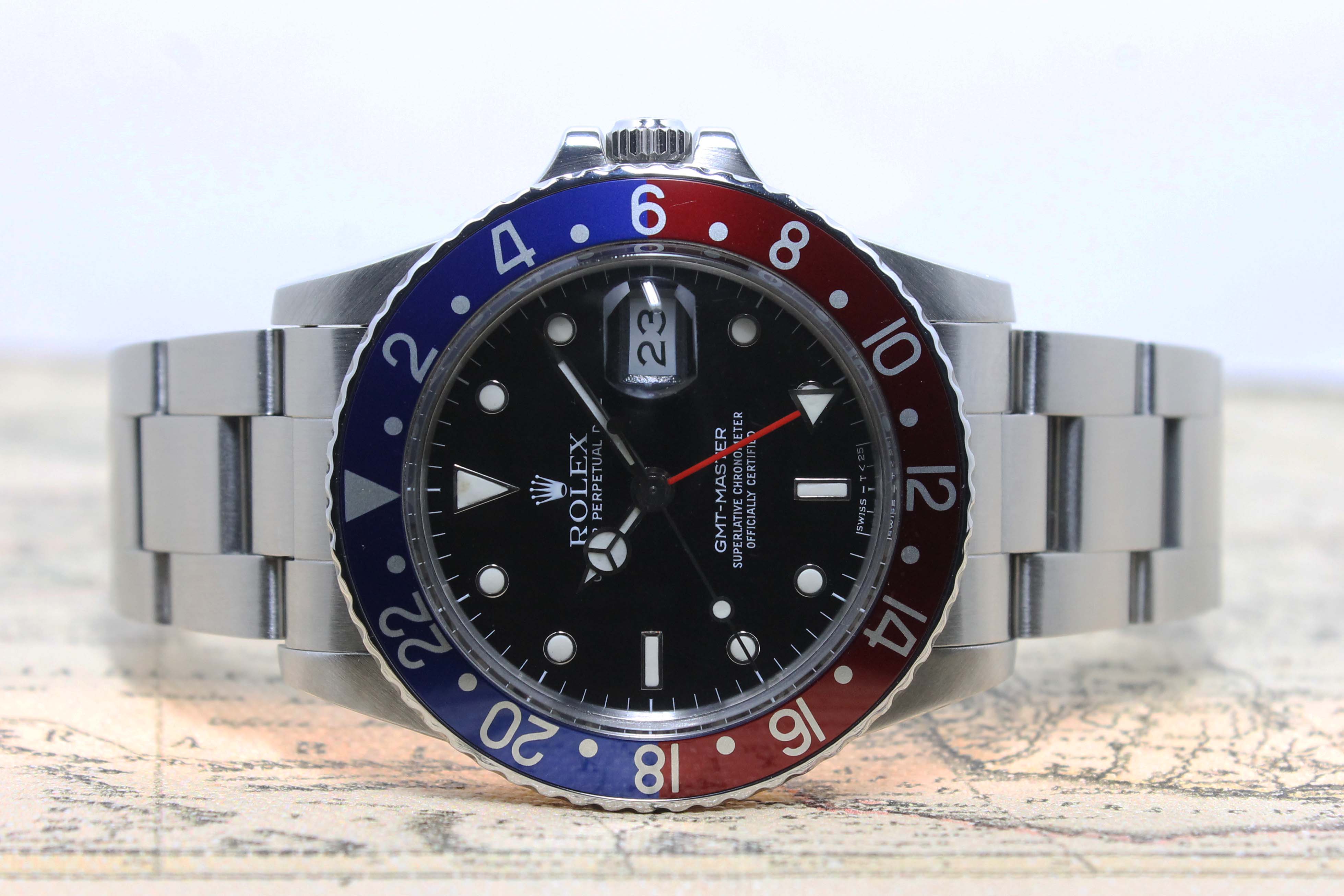 1988 Rolex GMT Master Ref. 16750 (with Papers)