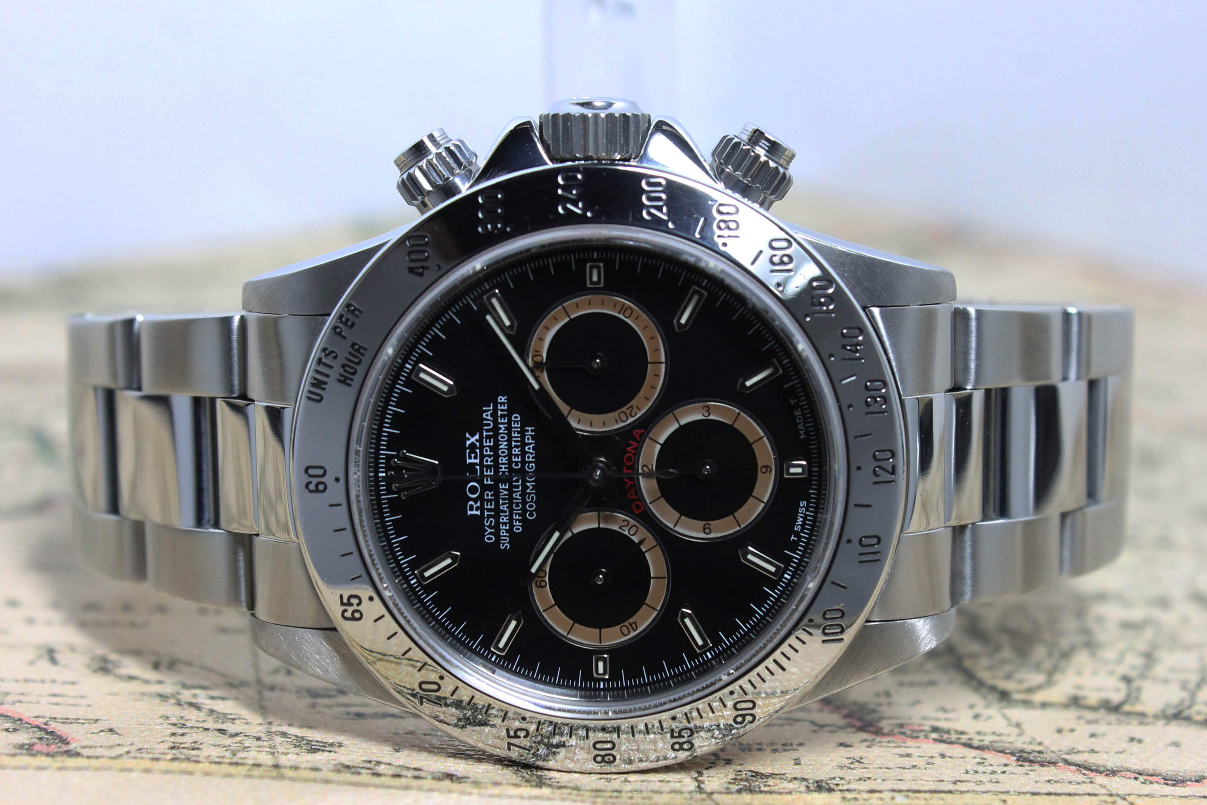 1992 Rolex Daytona Patrizzi Inverted 6 Ref. 16520 (with Box & RSC from 1999)