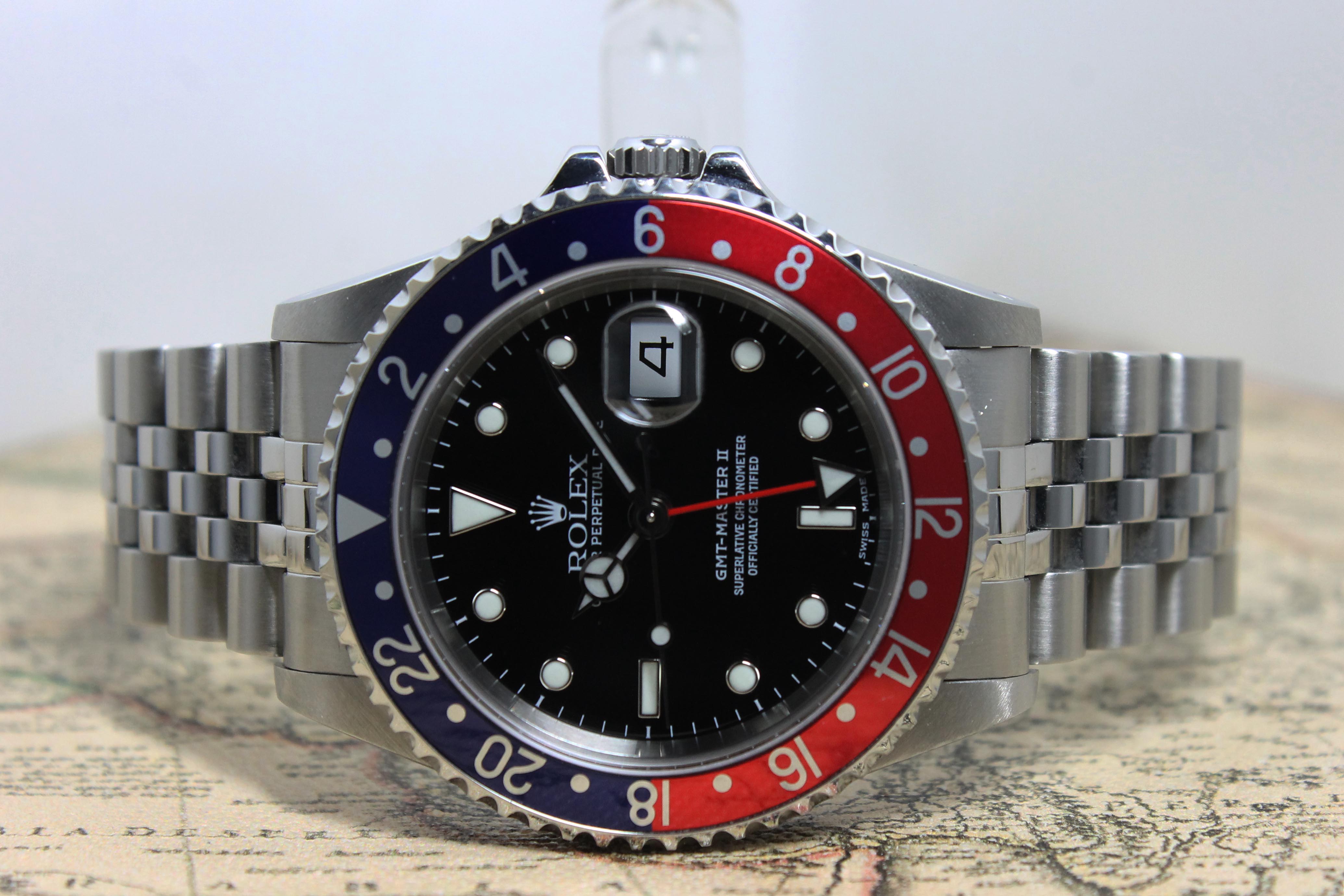 2003 Rolex GMT Master II Ref. 16710 (Full Set)