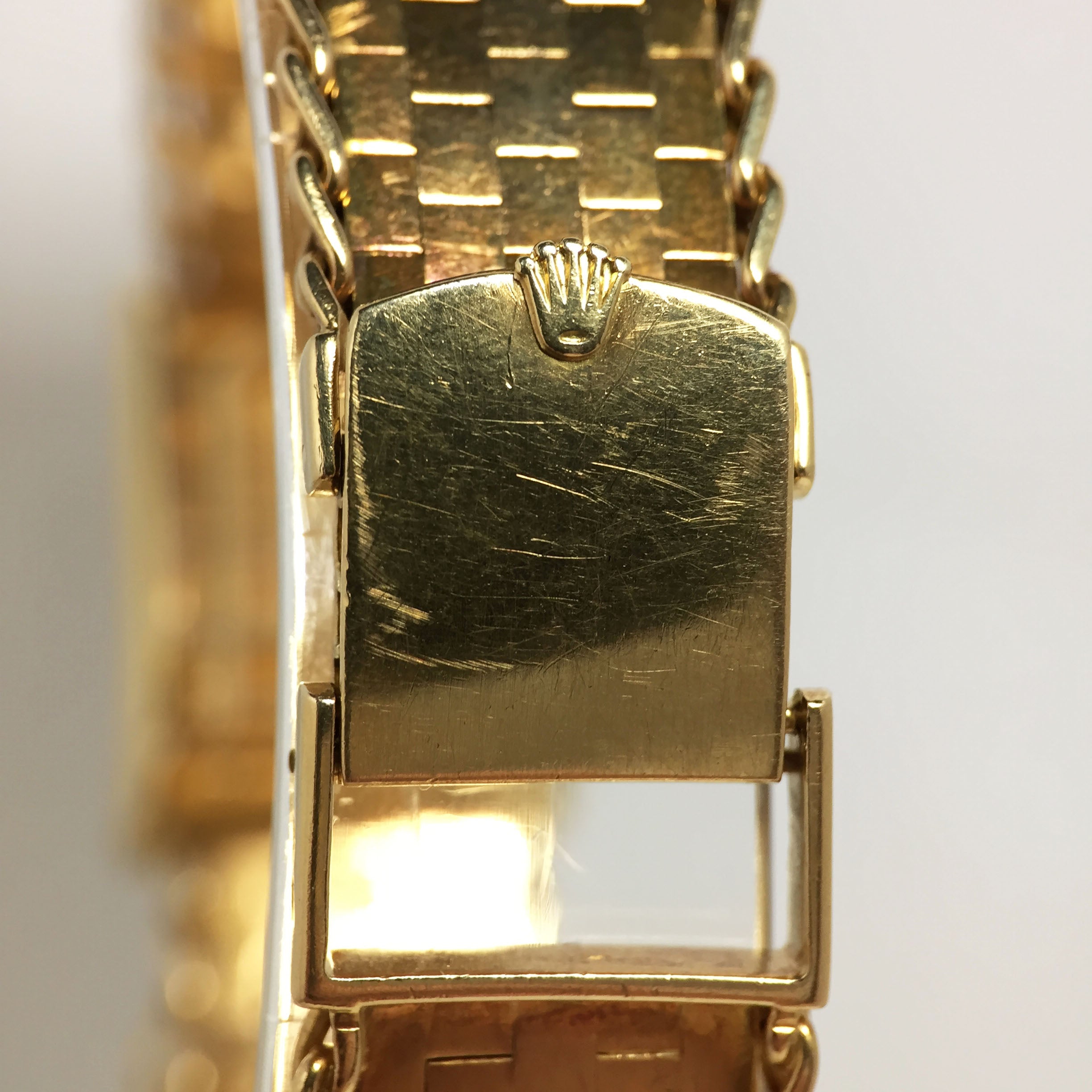 1956 Rolex Ladies 18K Concealed Diamond Watch