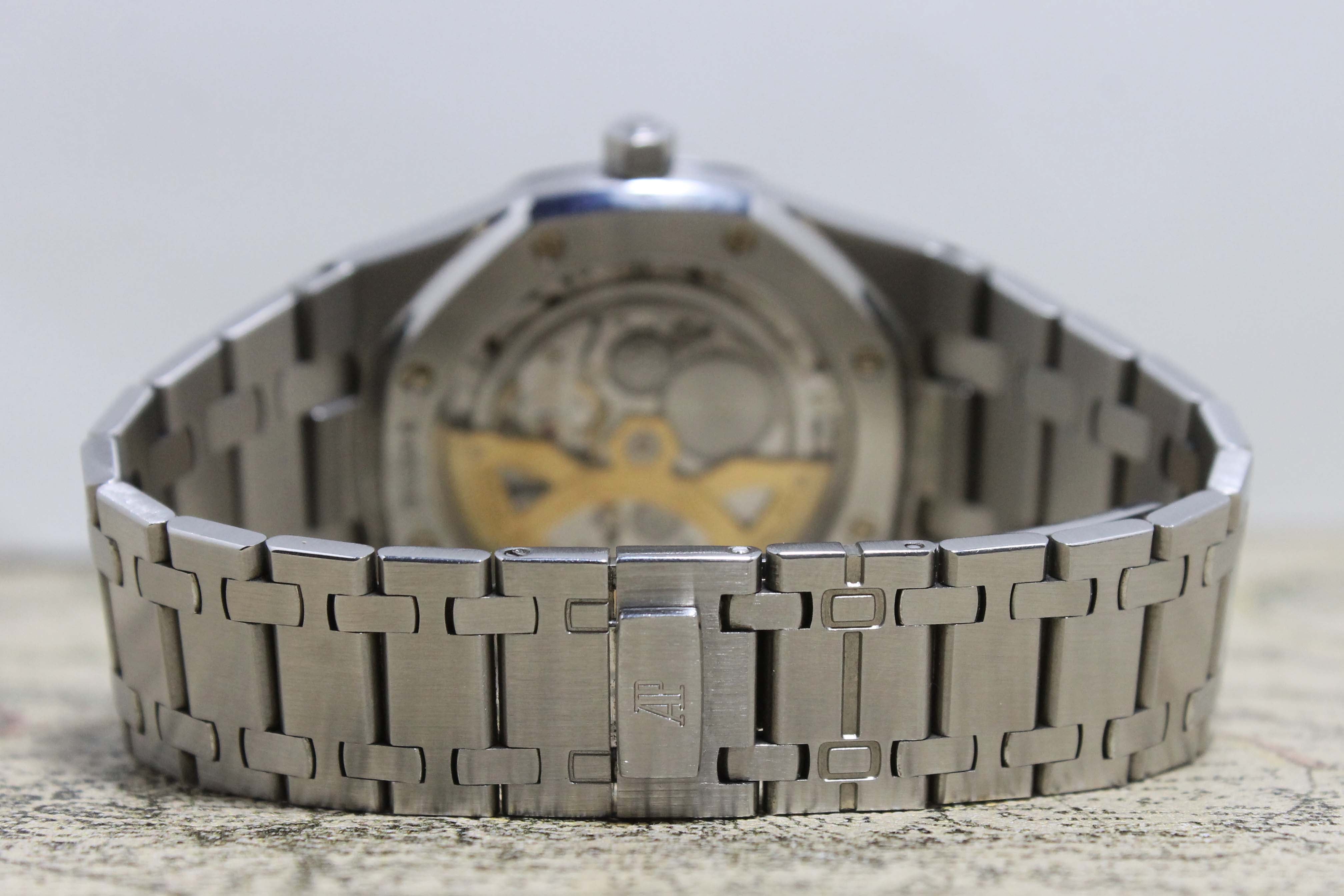 1995 Audemars Piguet Royal Oak Jubilee Tropical 39mm Ref. 14802ST (with Box & Extract from Archive 2020)