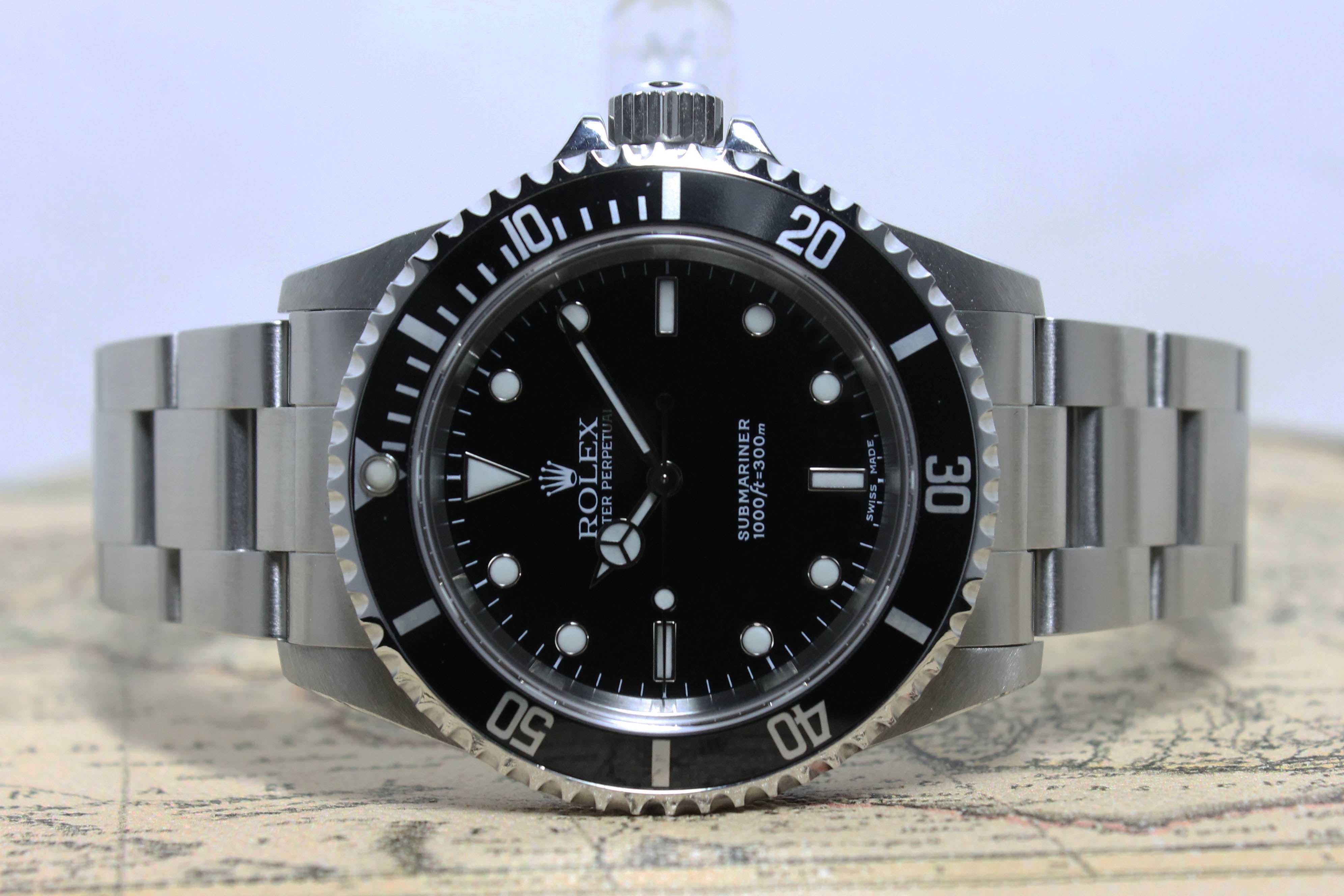 2003 Rolex Submariner No Date Ref. 14060M (with Box & Papers)