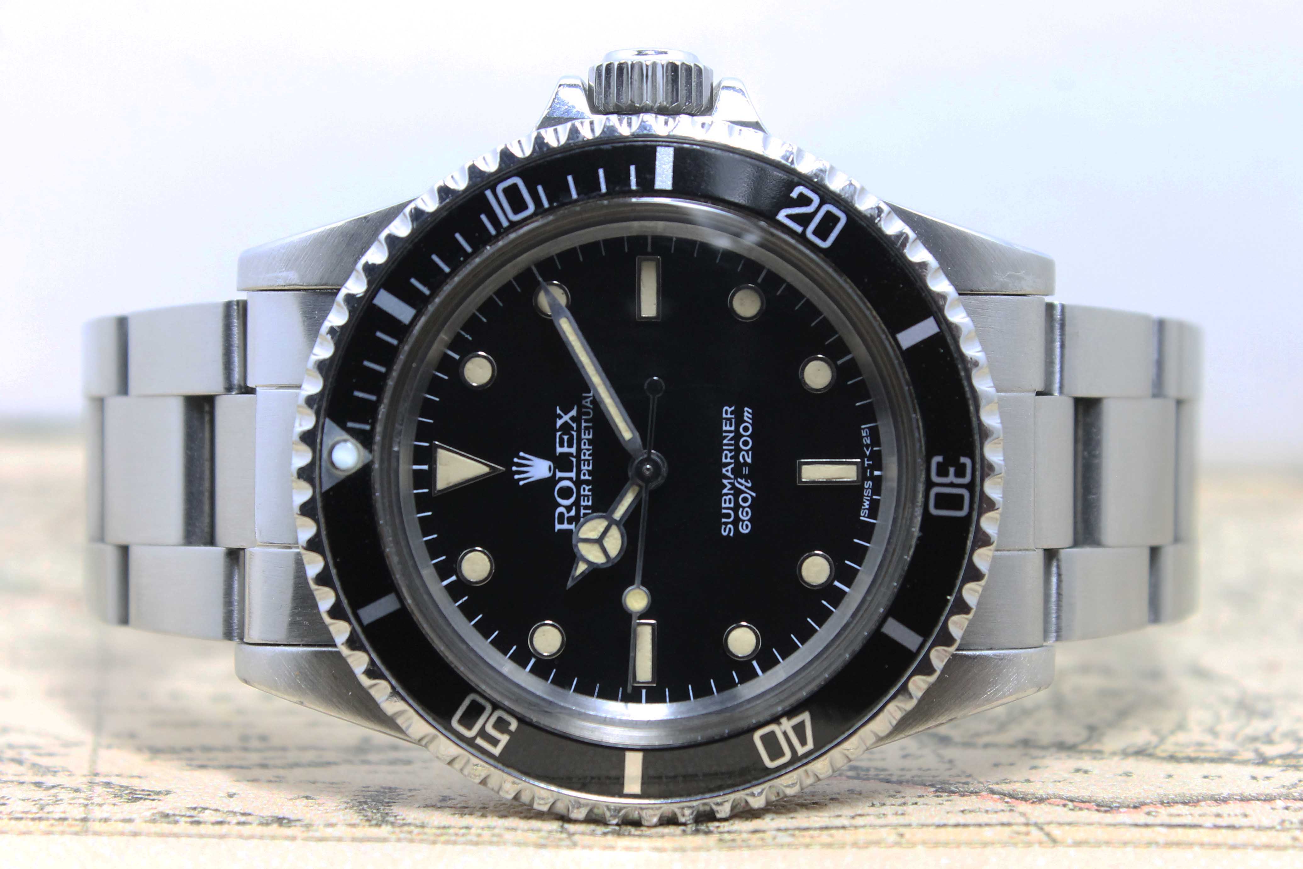 1989 Rolex Submariner L Series Ref. 5513