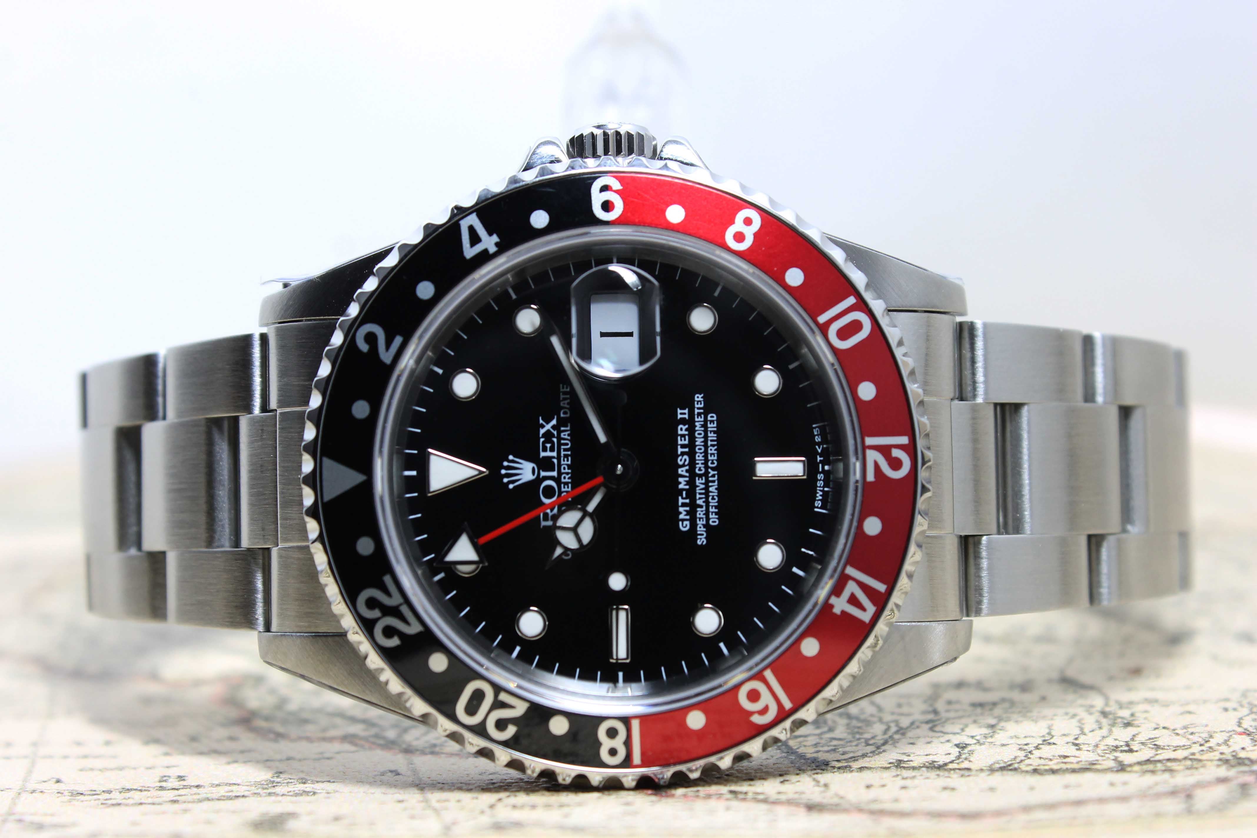 Rolex GMT Master II Coke Ref. 16710 Year 1994 (Full Set)