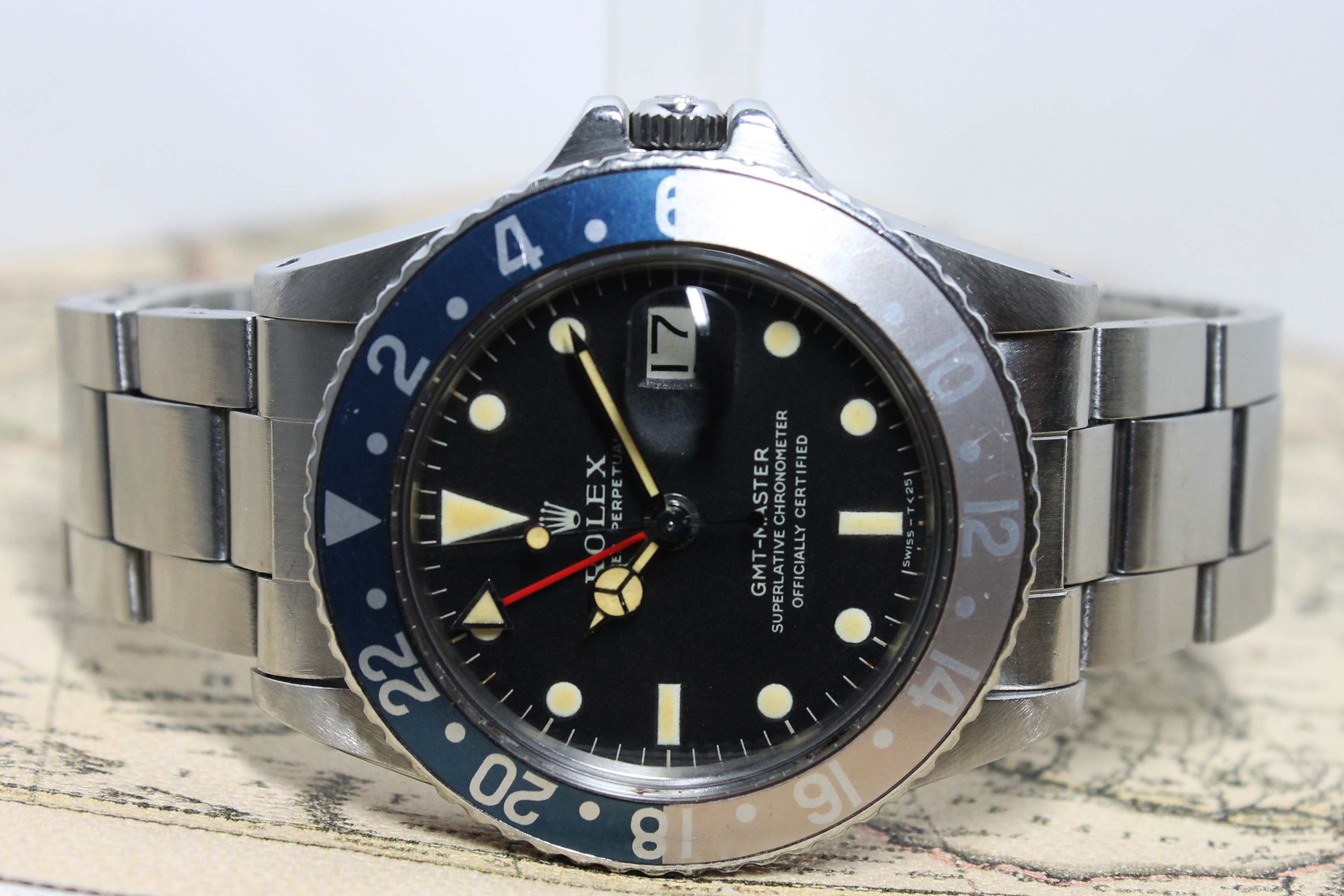 1971 Rolex GMT Master MK1 Ref. 1675 (Full Set)