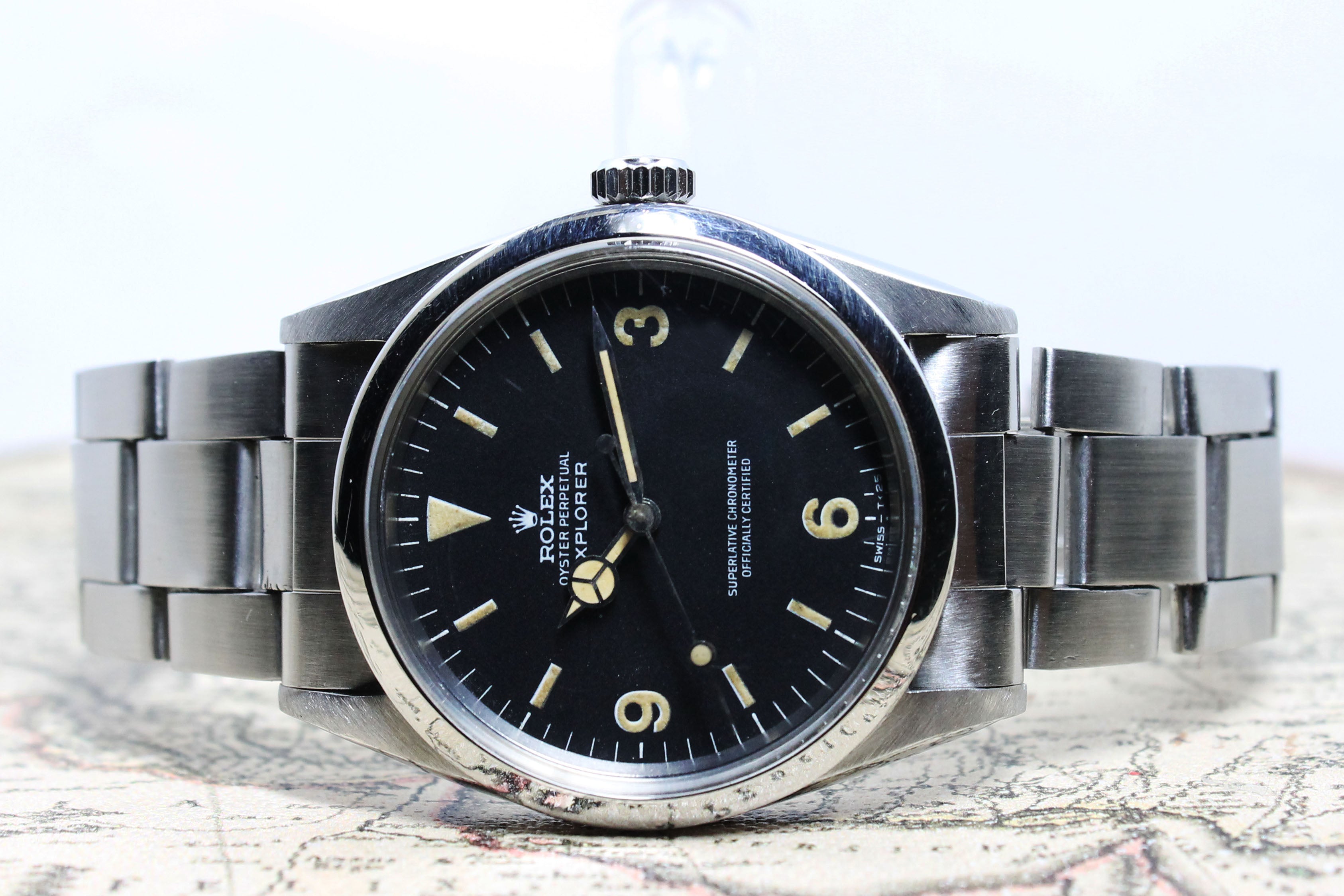 1971 Rolex Explorer I Frog Leg Ref. 1016 (Full Set)