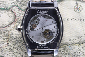 2007 Cartier Tortue XL Platinum CPCP No.1 Ref. W1546151 (Full Set with Invoice )