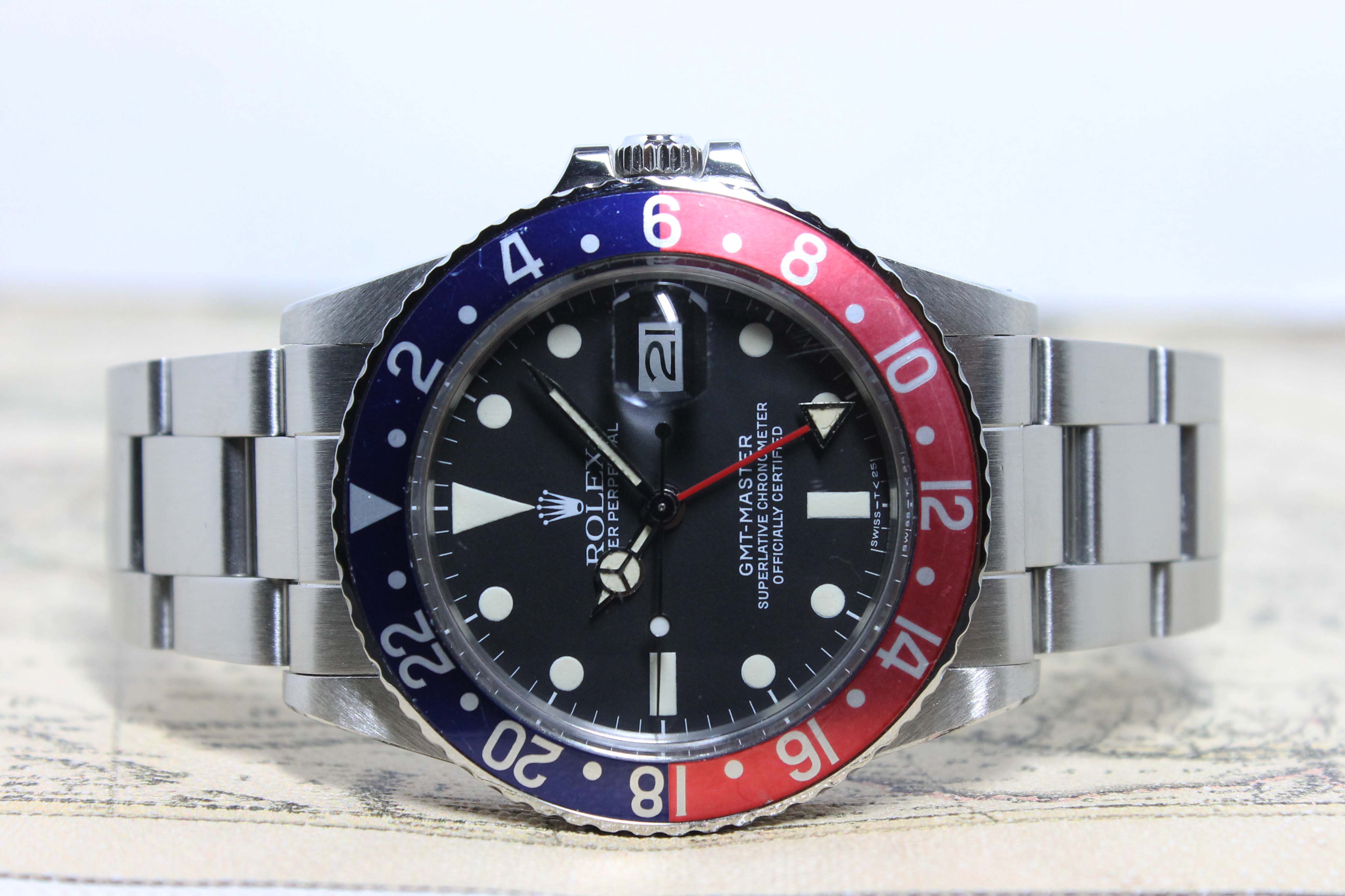 1984 Rolex GMT Master Matte Ref. 16750 (Full Set)