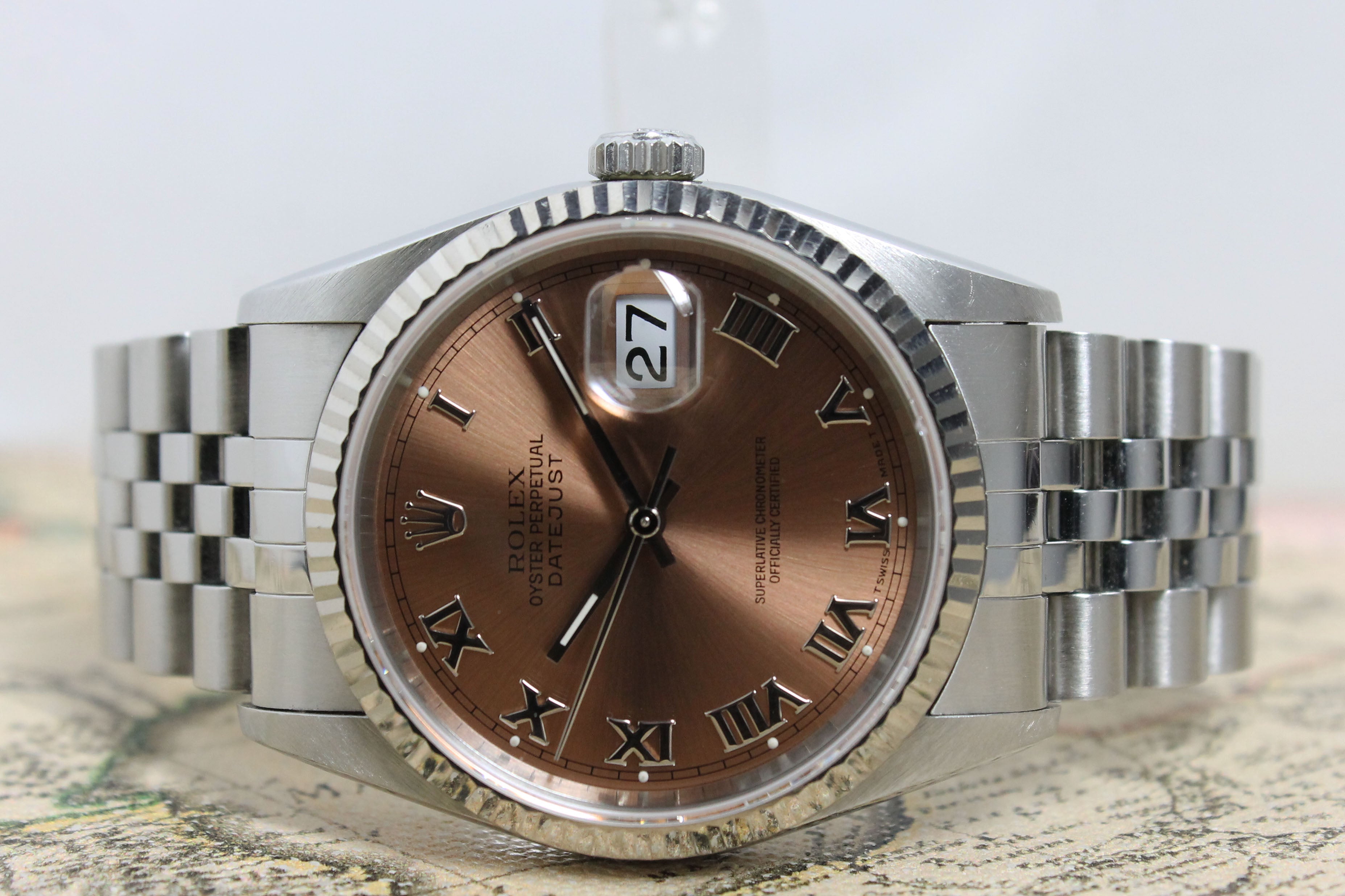 Rolex Datejust St/WG Ref. 16234 Year 1996 (Full Set)