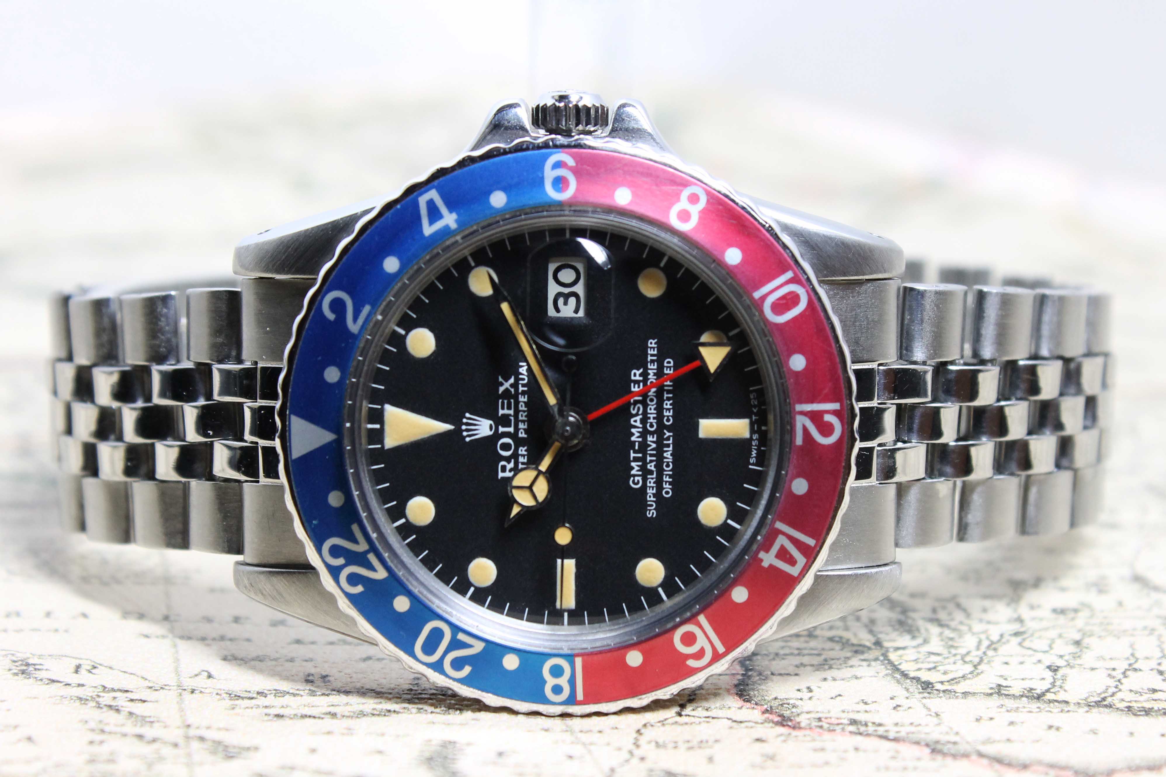 1971 Rolex GMT Master MK1 Ref. 1675 (Full Set)