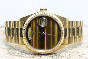 1980 Rolex Day Date Tiger's Eye Ref. 18038 (with Papers)