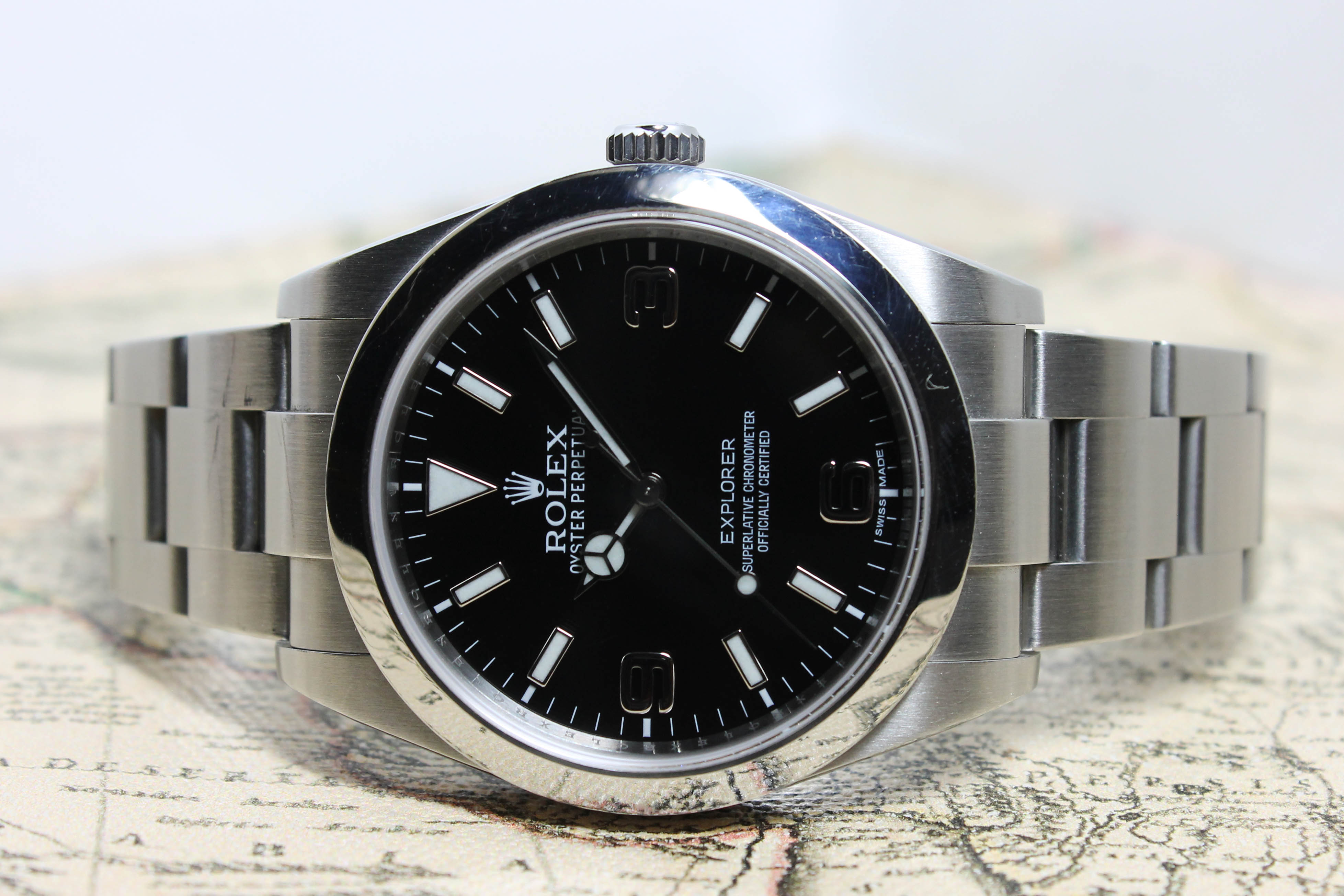 2012 Rolex Explorer I Ref. 214270 (Full Set)