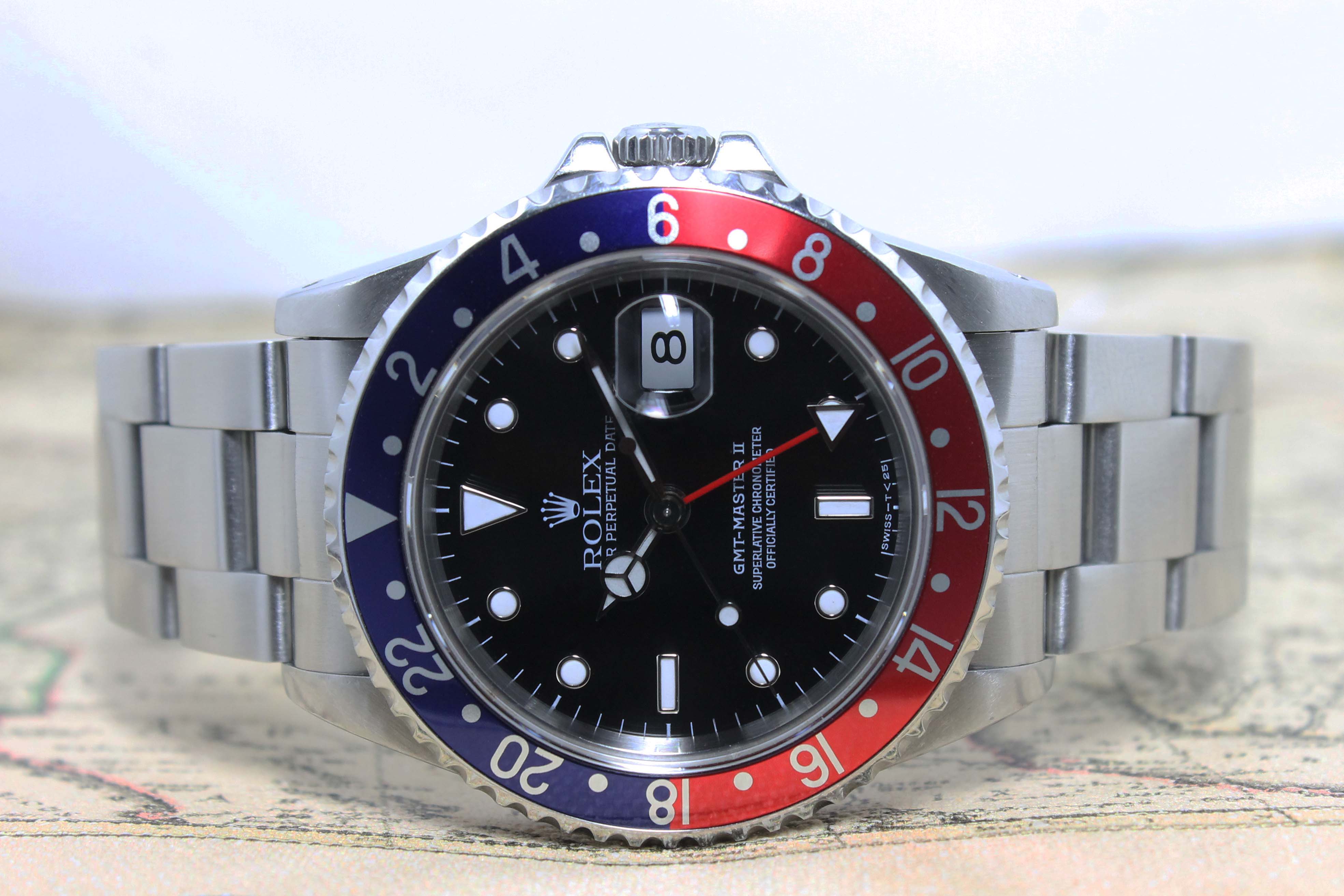 1993 Rolex GMT Master II Ref. 16710 (with Papers)