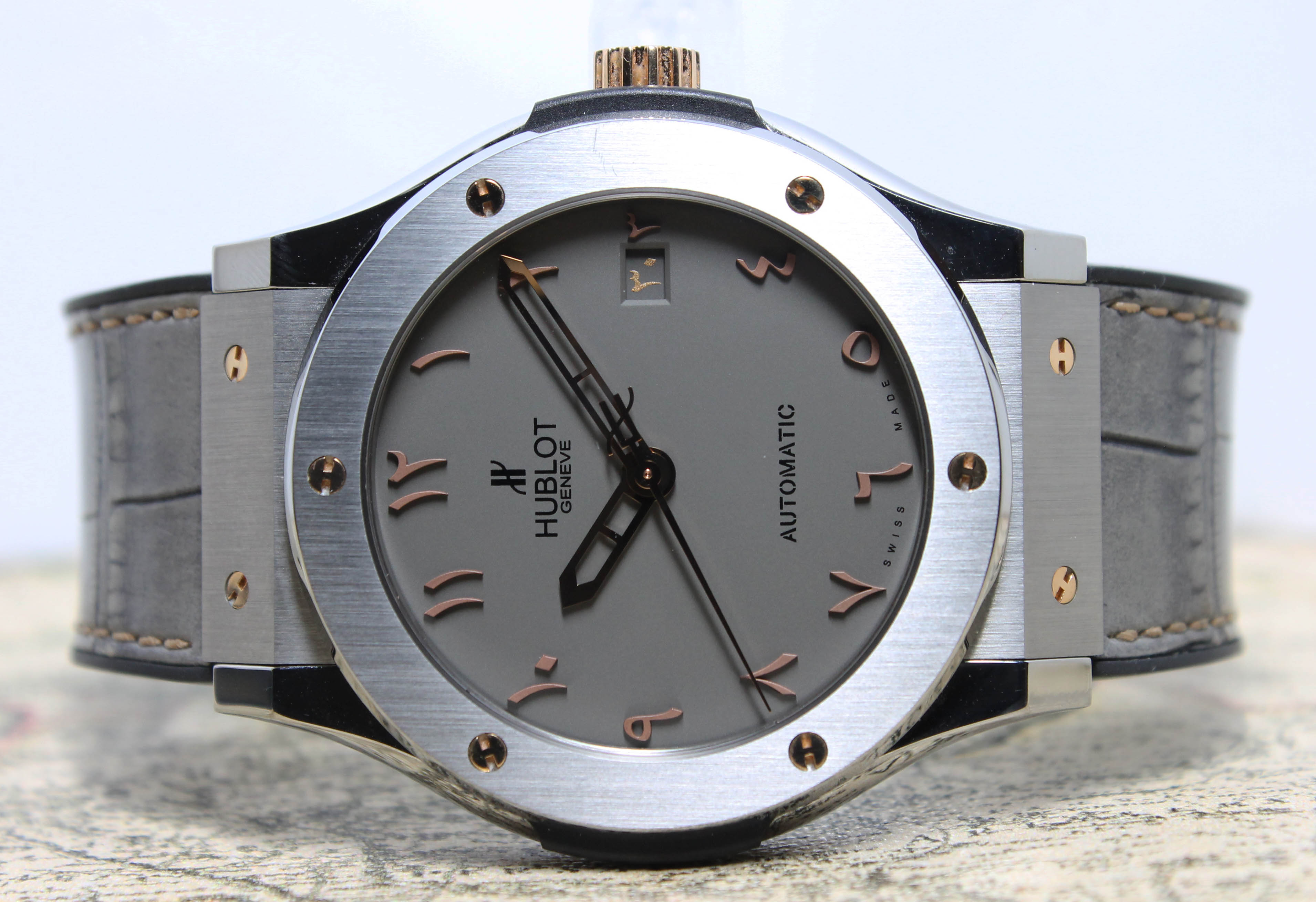 Hublot Vision II Arabic Ref. 049 100 Year 2015 with Box and Papers Momentum