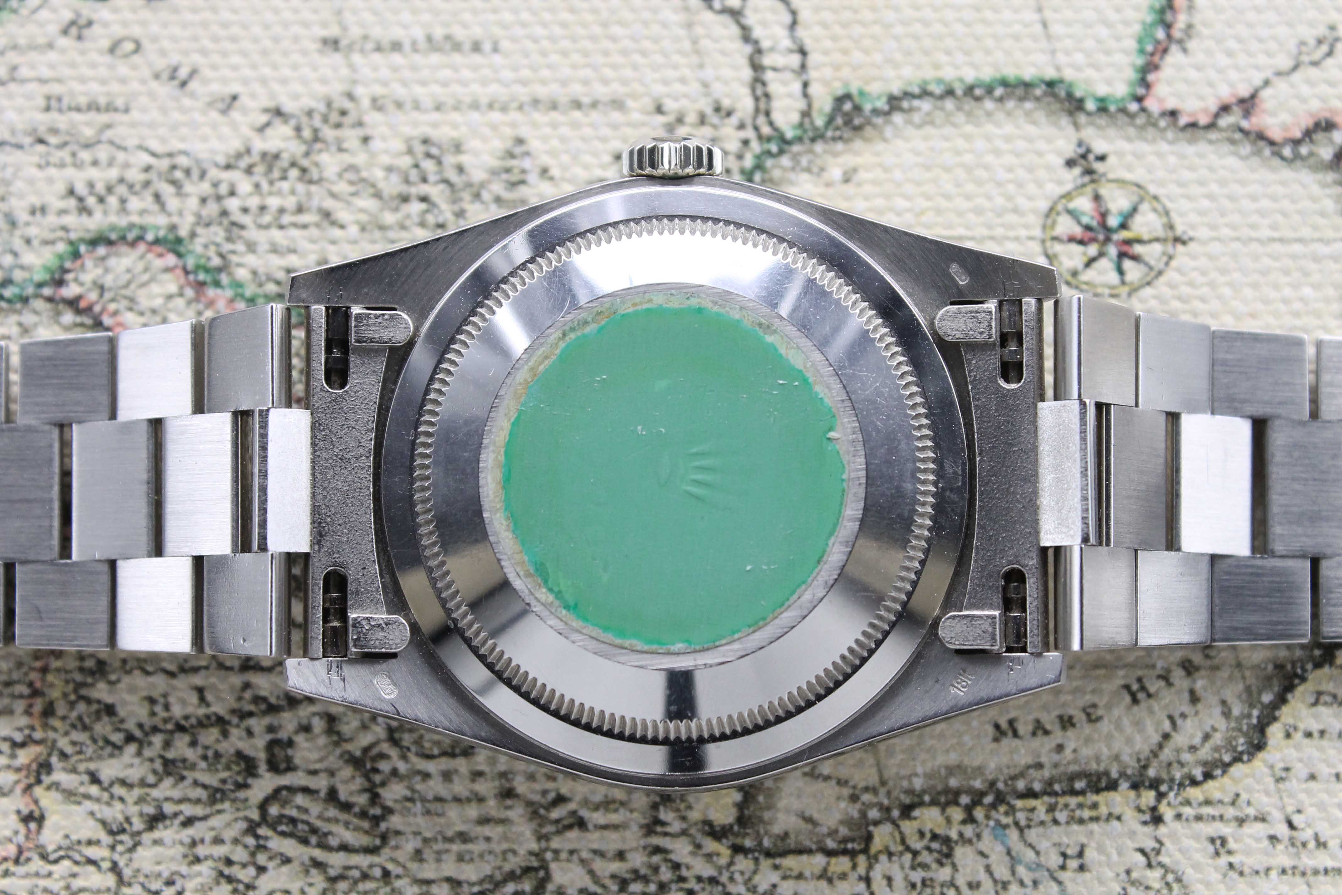 1990 Rolex Day Date Tahitian Mother of Pearl Diamond Dial Ref. 18239