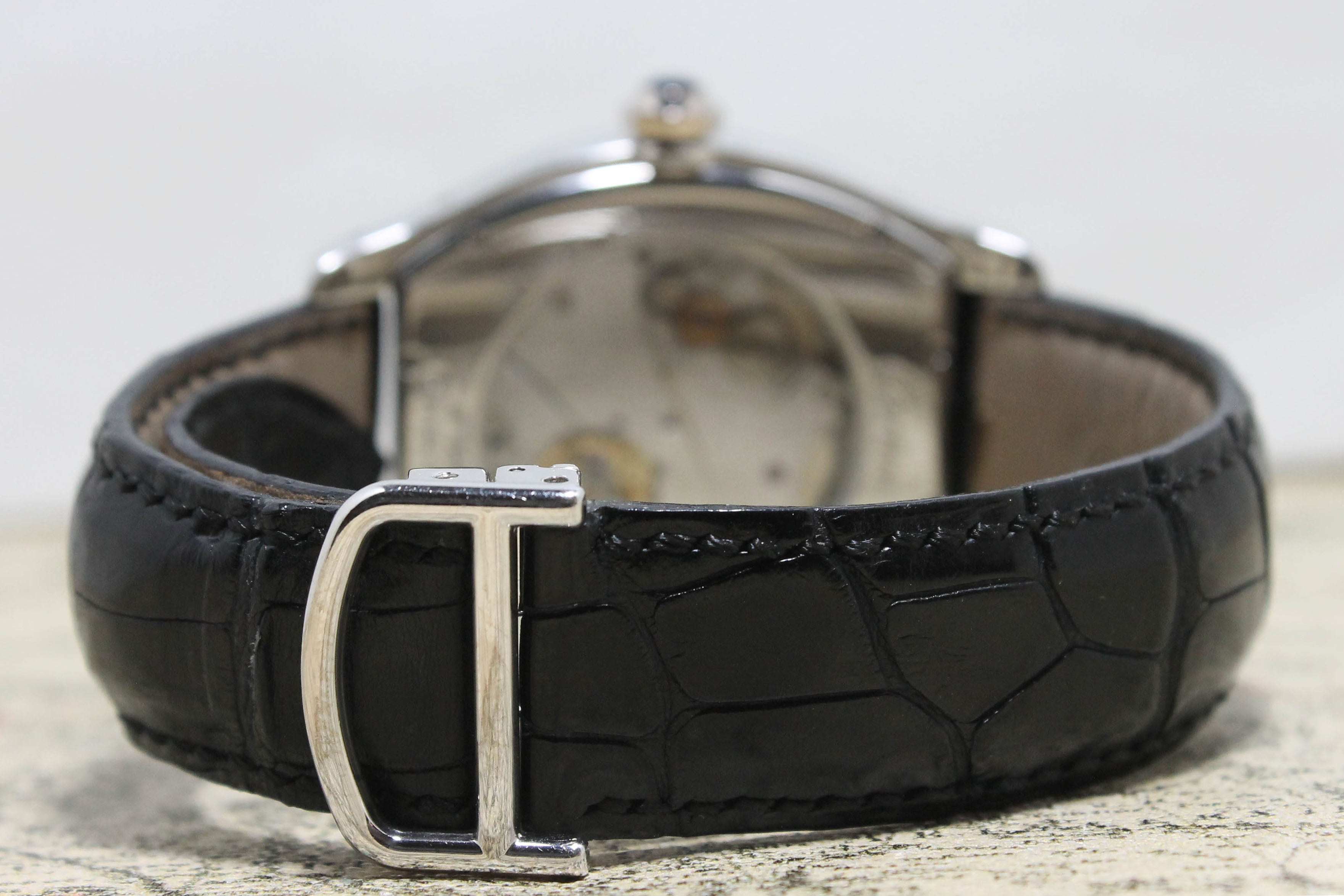 2007 Cartier Tortue XL Platinum CPCP No.1 Ref. W1546151 (Full Set with Invoice )