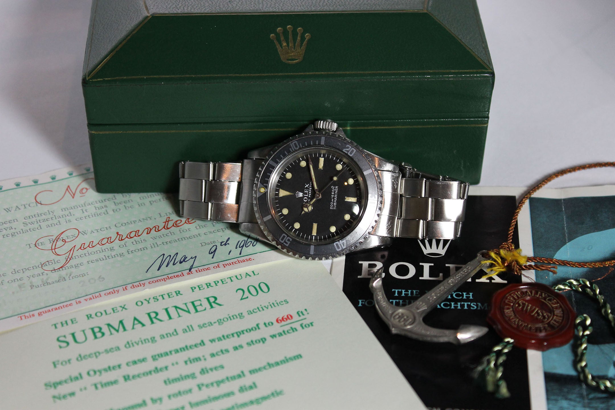 Rolex Submariner Ref. 5513 Year 1968 (Full Set)