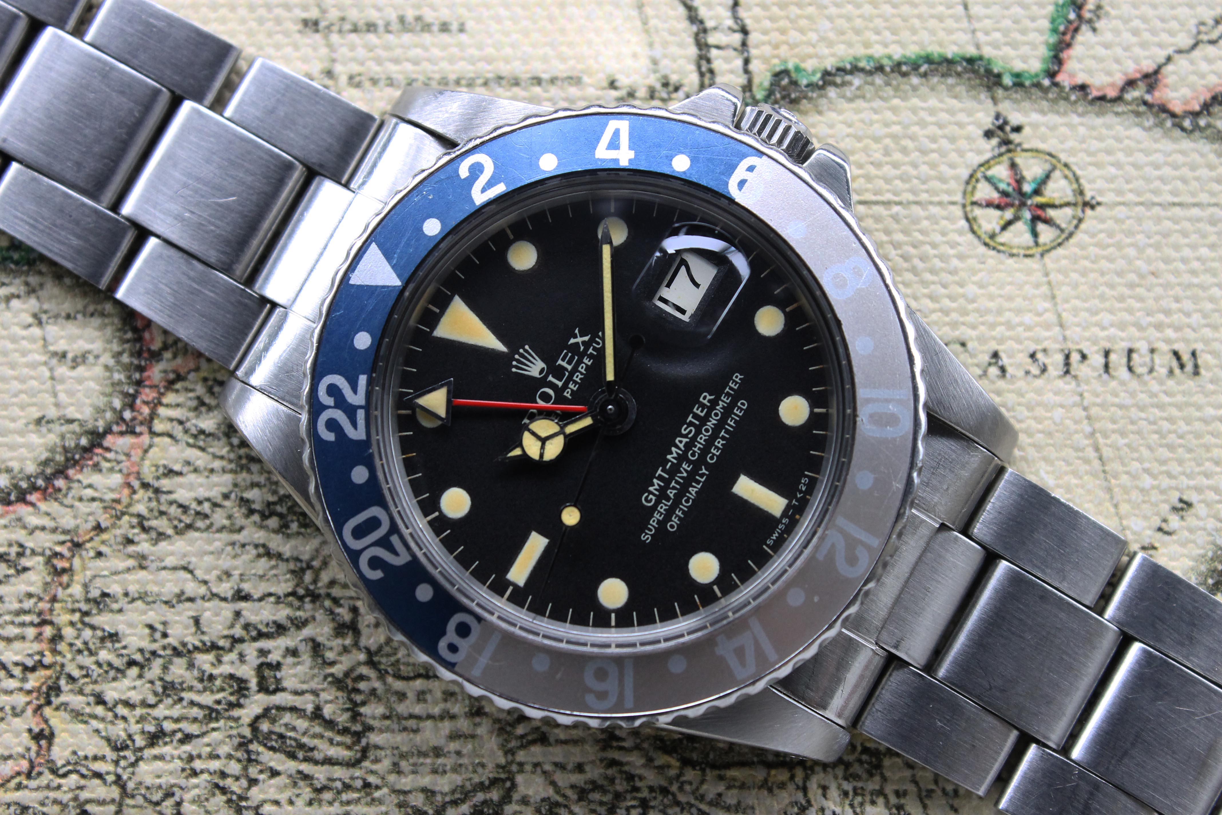 1971 Rolex GMT Master MK1 Ref. 1675 (Full Set)