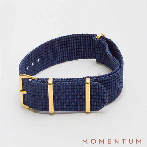 Nato Strap Navy Blue - Momentum Dubai