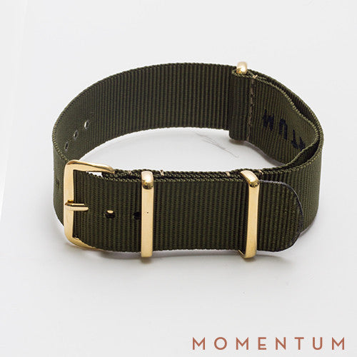 Nato Strap Army Green - Momentum Dubai