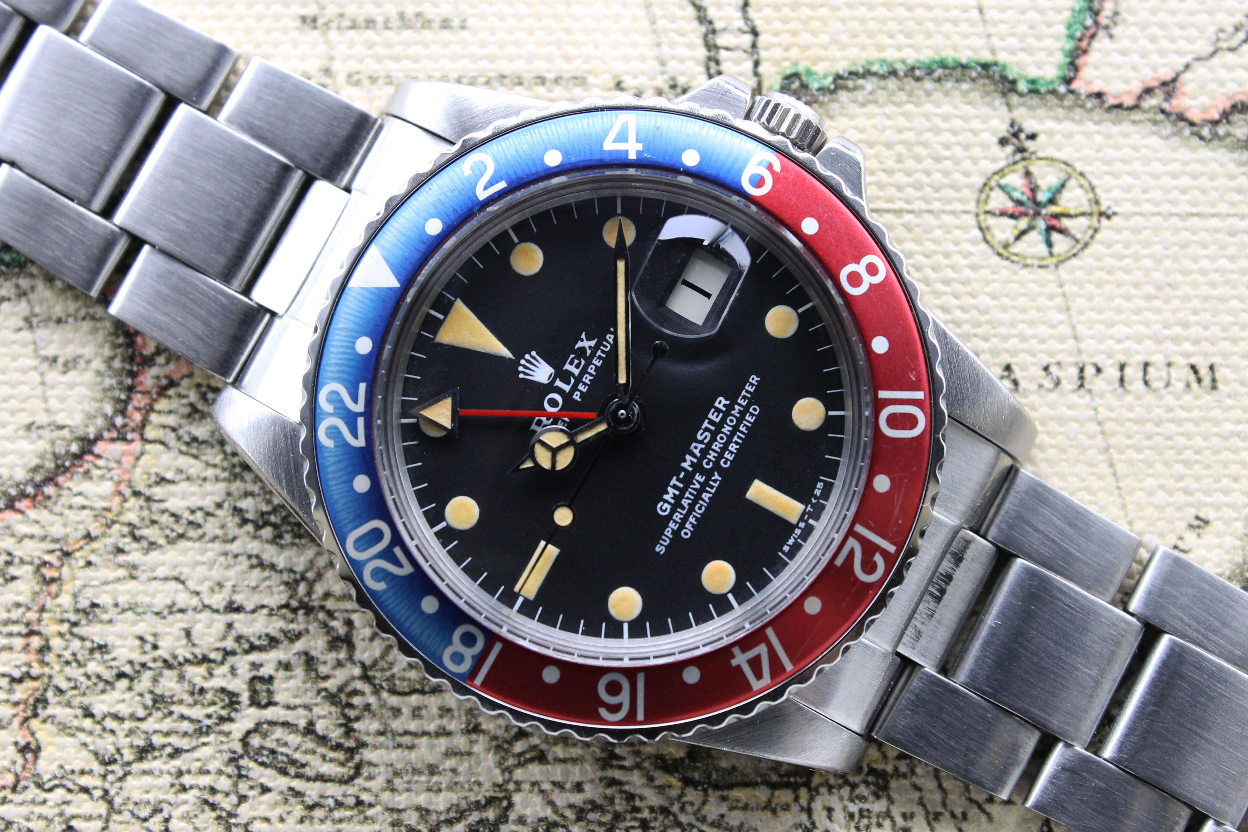 Rolex GMT Master MK2 Ref. 1675 Year 1973 (Full Set)