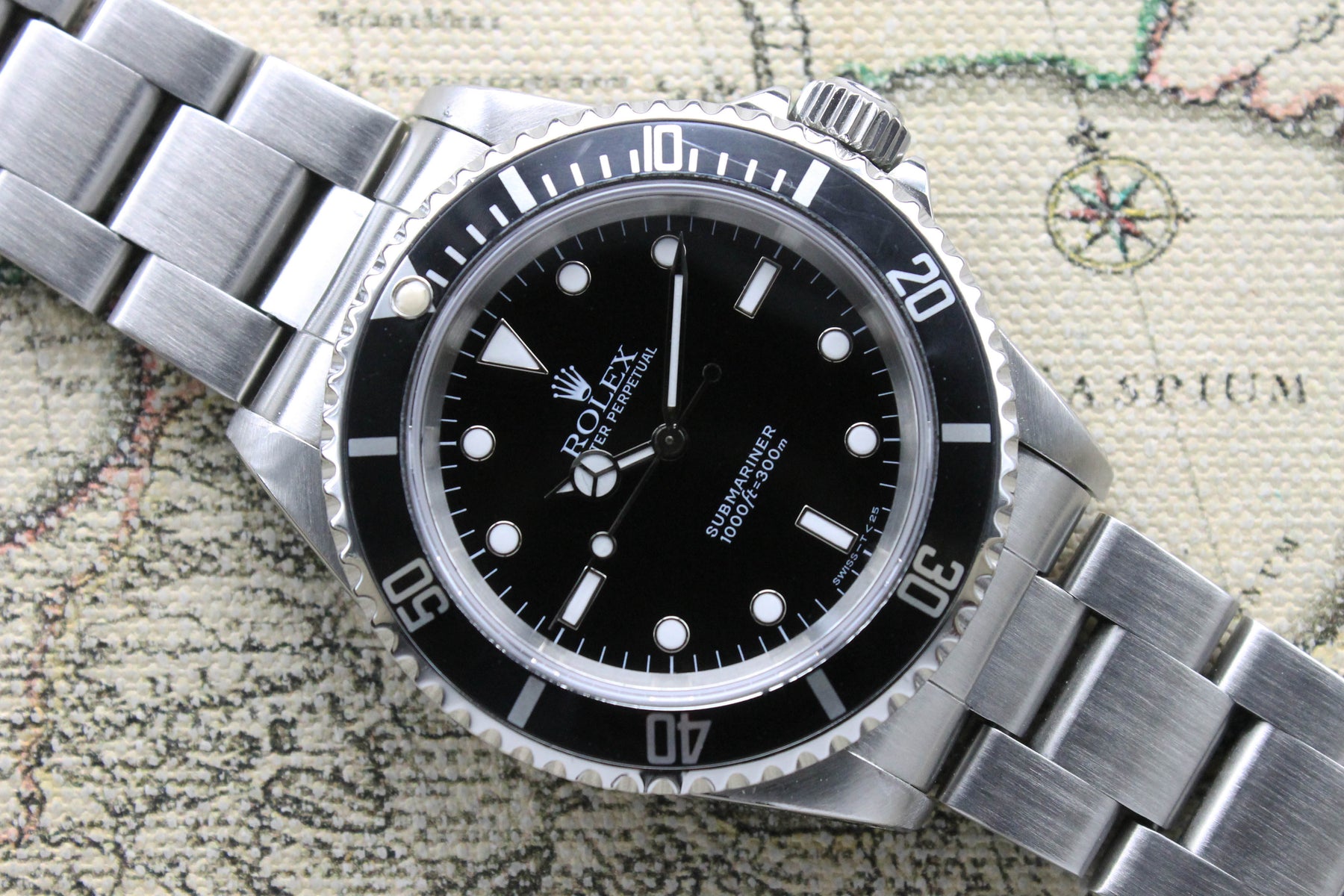 1991 Rolex Submariner Ref. 14060  (with Box & Papers)