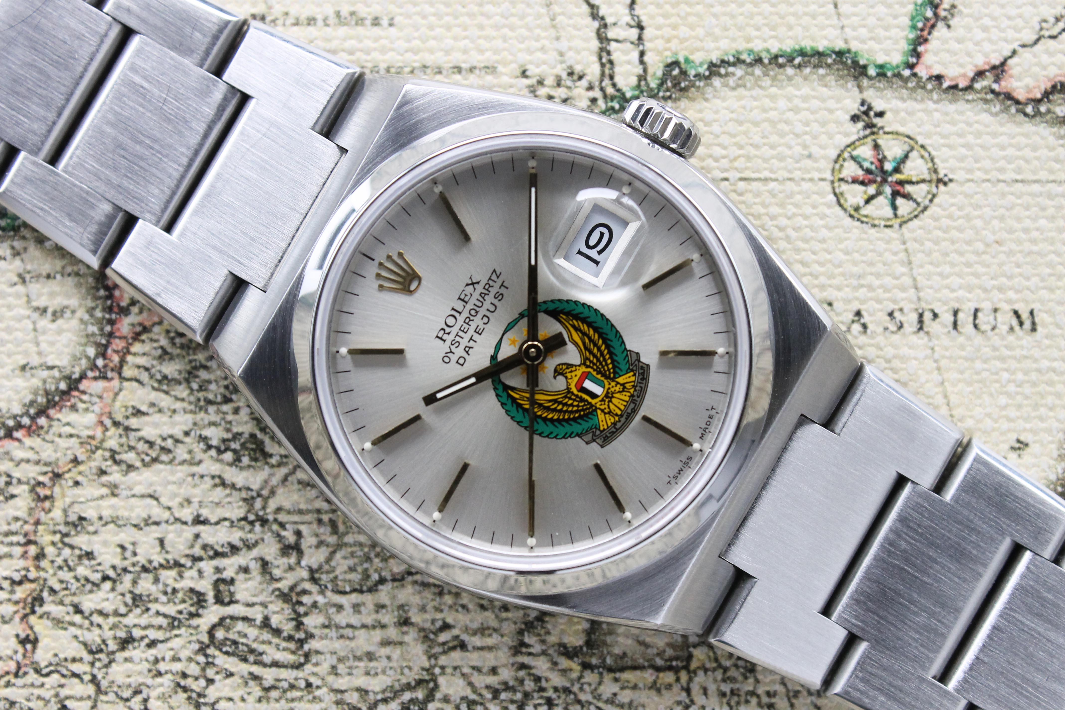 1988 Rolex Oysterquartz UAE Armed Forces Ref. 17000