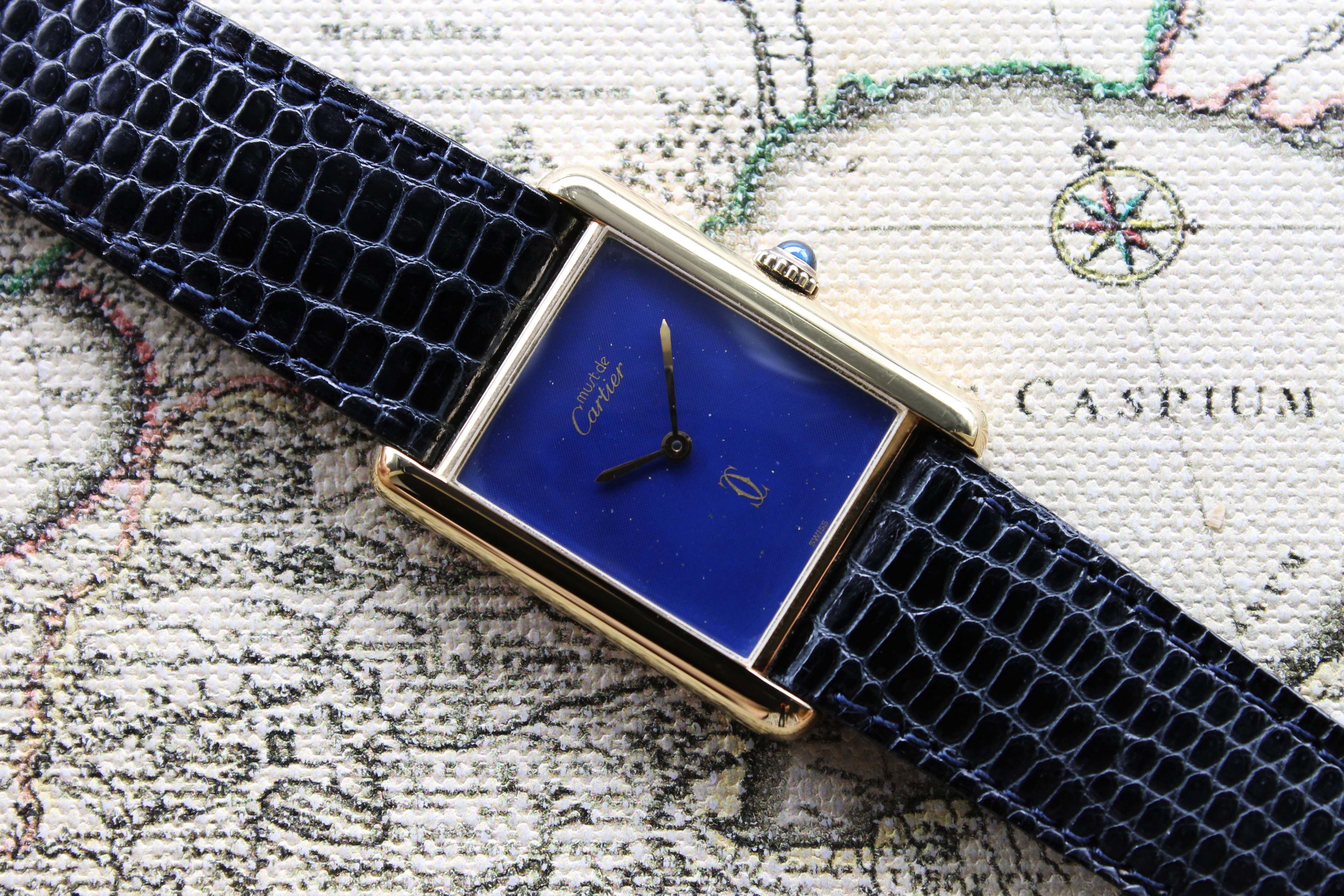 1979 Cartier Tank NOS Ref. 6 100715 (Full Set)